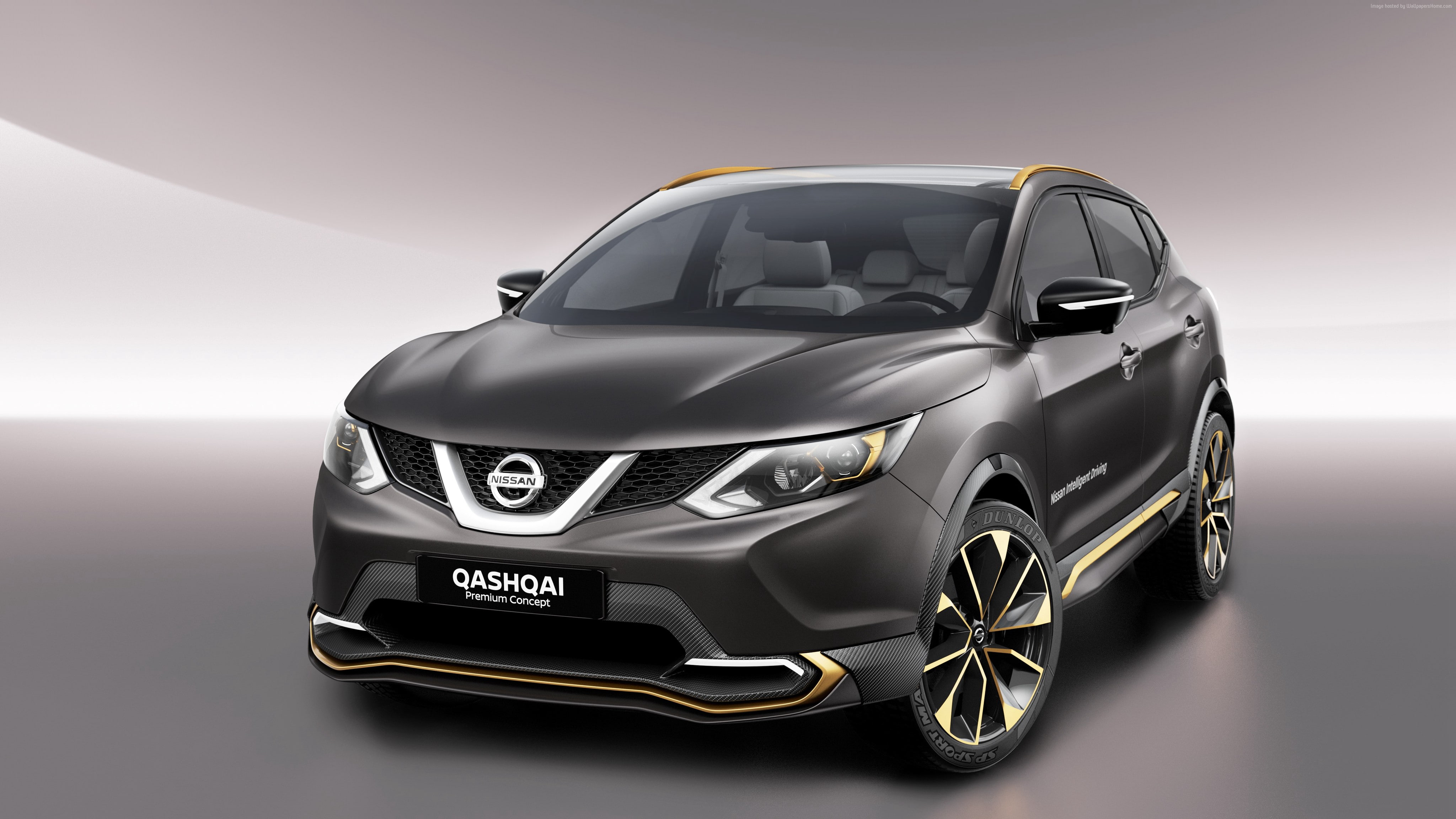 crossover, Geneva Auto Show 2016, 4K, Nissan Qashqai Premium, HD Wallpaper