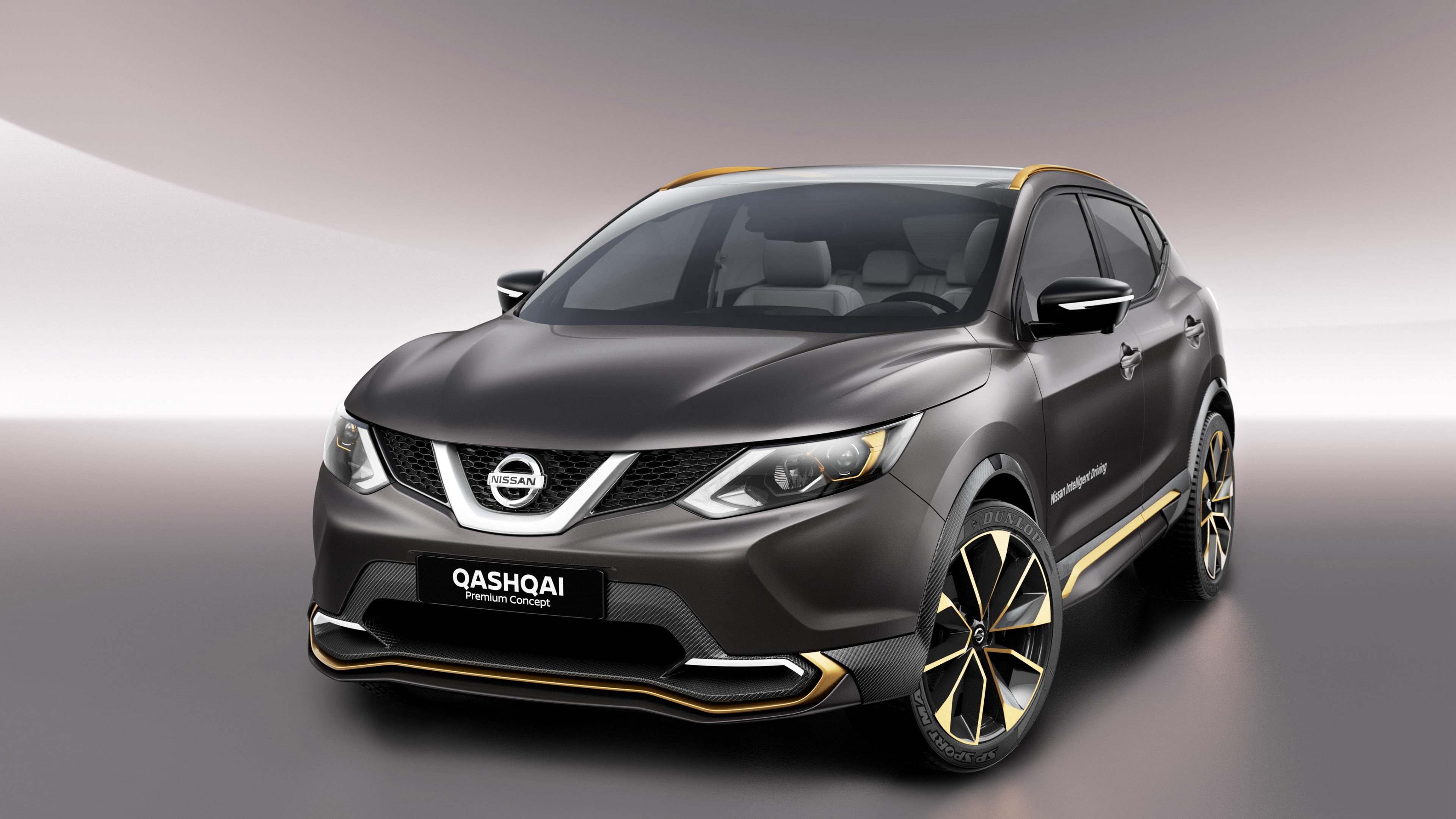 Geneva Auto Show 2016, crossover, nissan, 4K, gray, digital, Nissan Qashqai Premium, qashqai, HD Wallpaper
