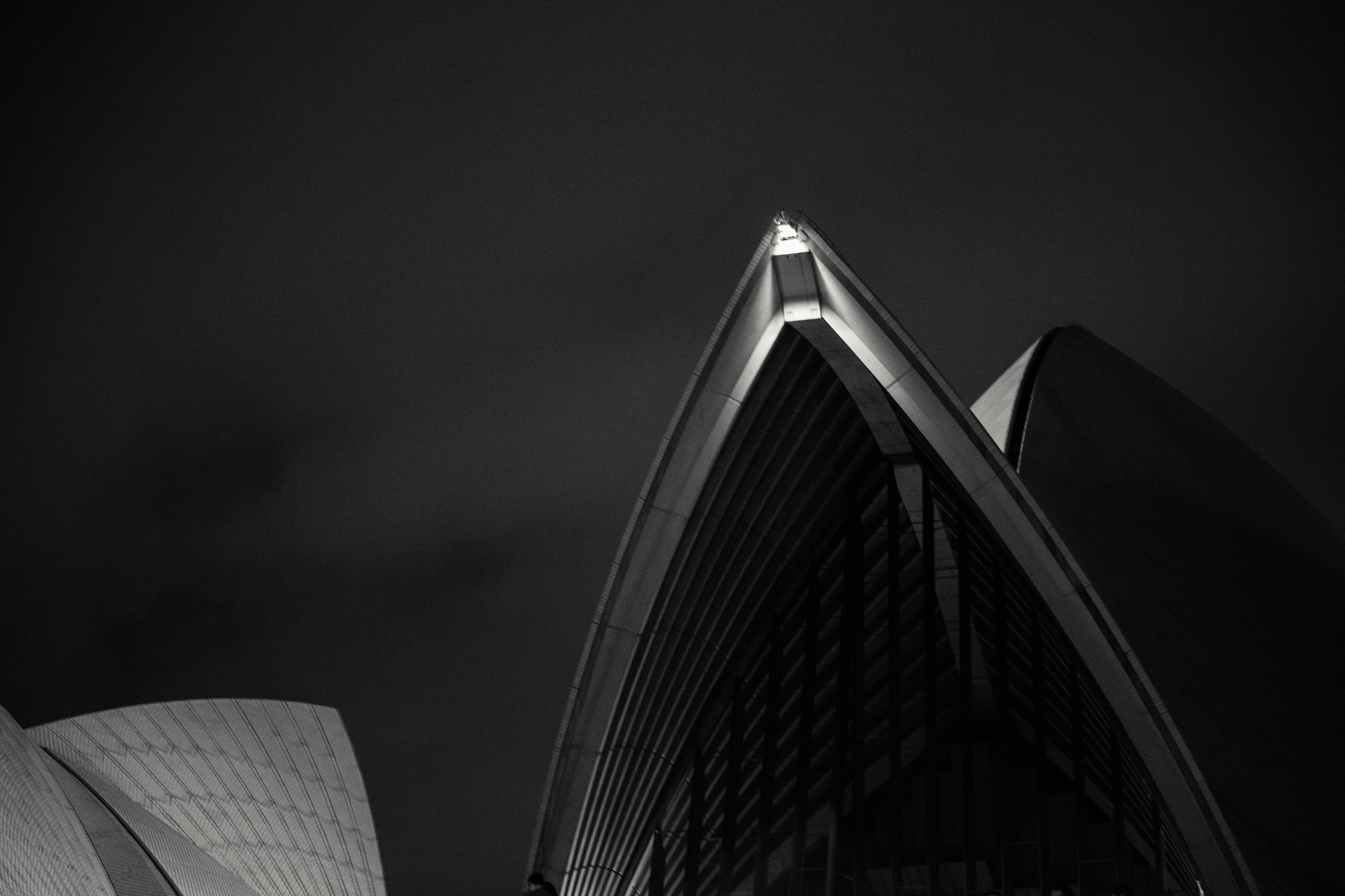 downtown, modern, operahouse, opera, town, built structure, travel destinations, high rise, grey, sydney opera house, convention center, no people, arts culture and entertainment, HD Wallpaper