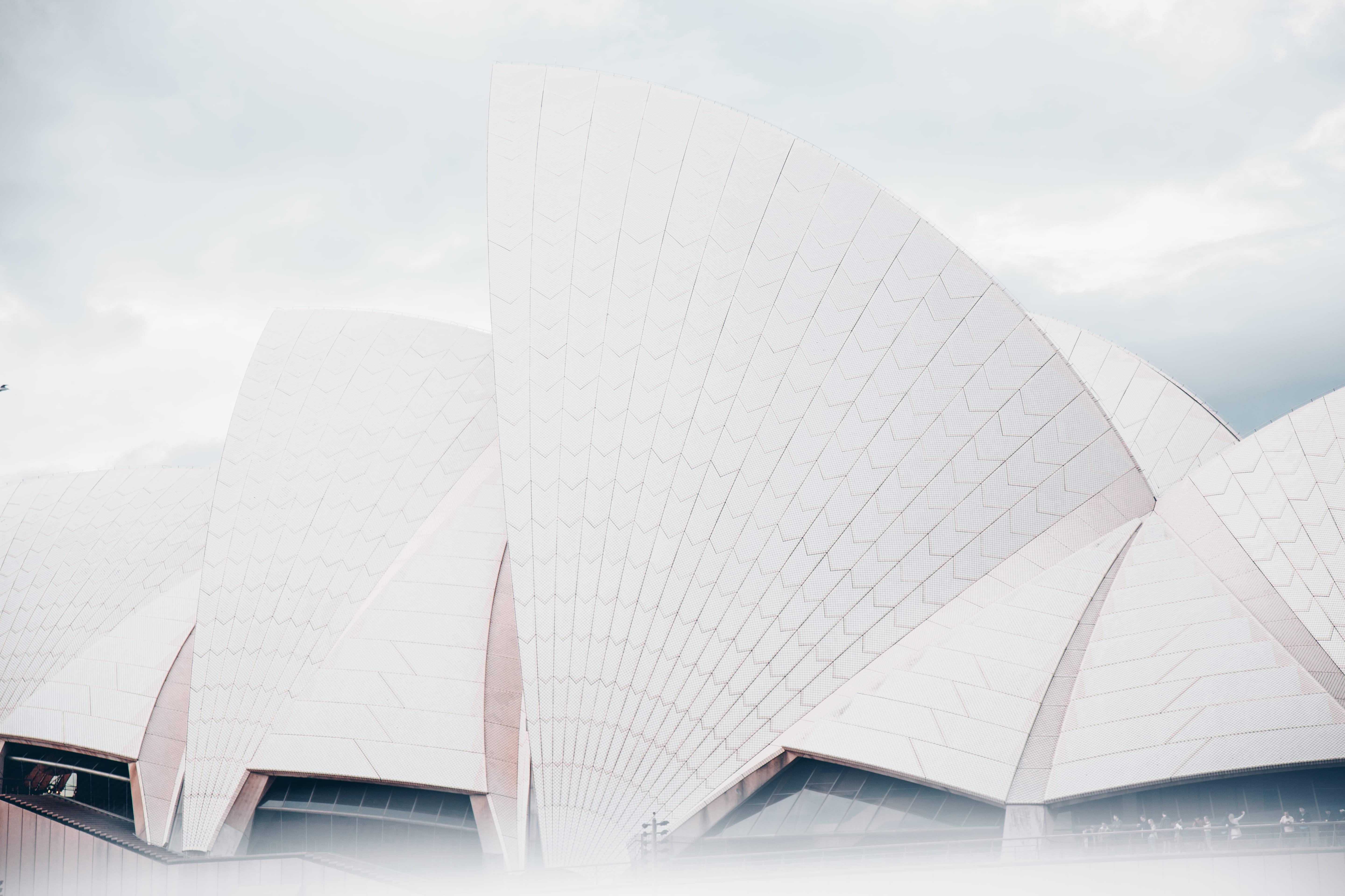 building exterior, outdoors, day, 5K, nature, travel destinations, tourism, sydney, transportation, travel, australia, water, city, no people, cloud - sky, HD Wallpaper