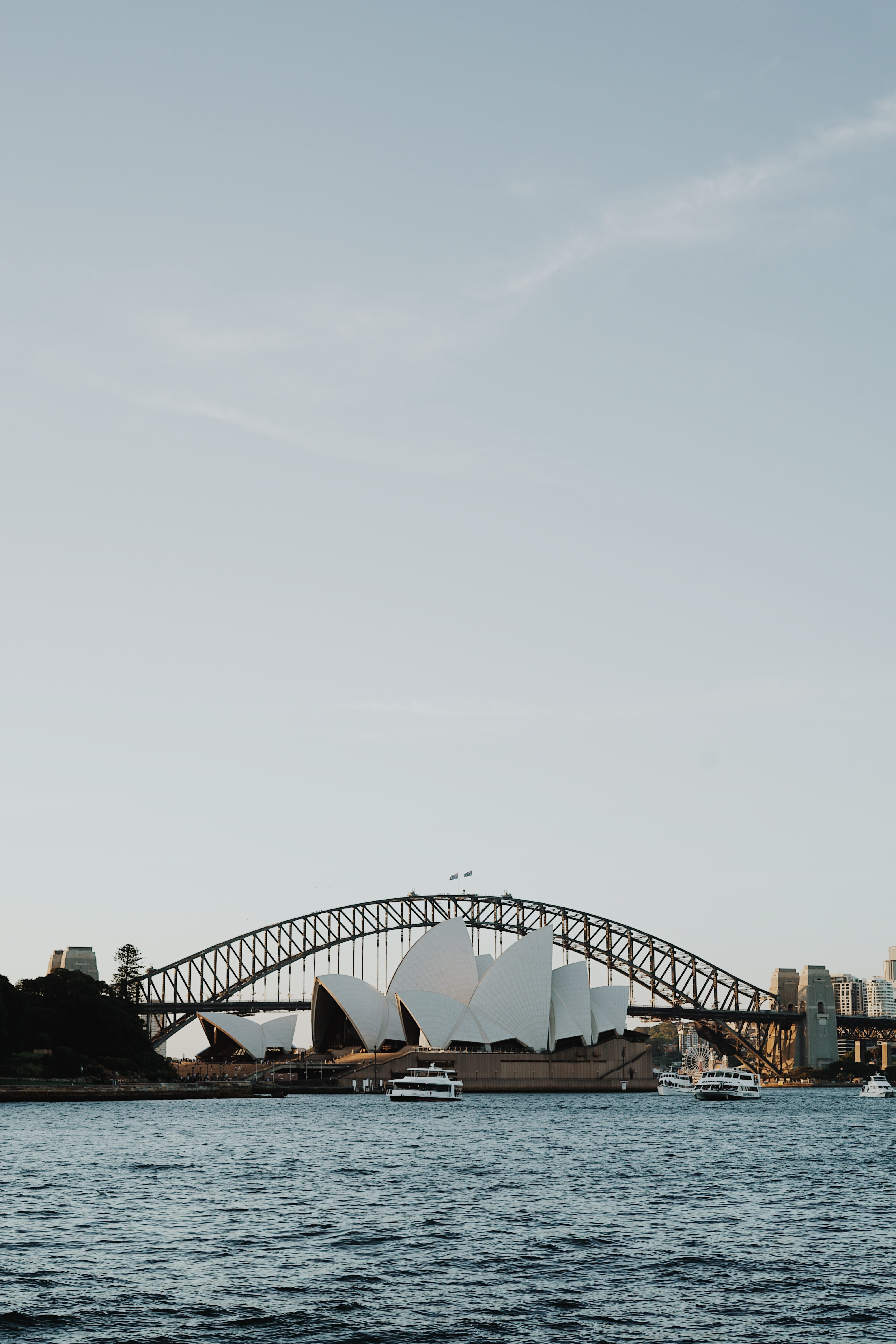 building exterior, house, nature, 5K, sky, travel destinations, arch bridge, waterfront, bridge - man made structure, bridge, day, architecture, harbor, Phone HD Wallpaper