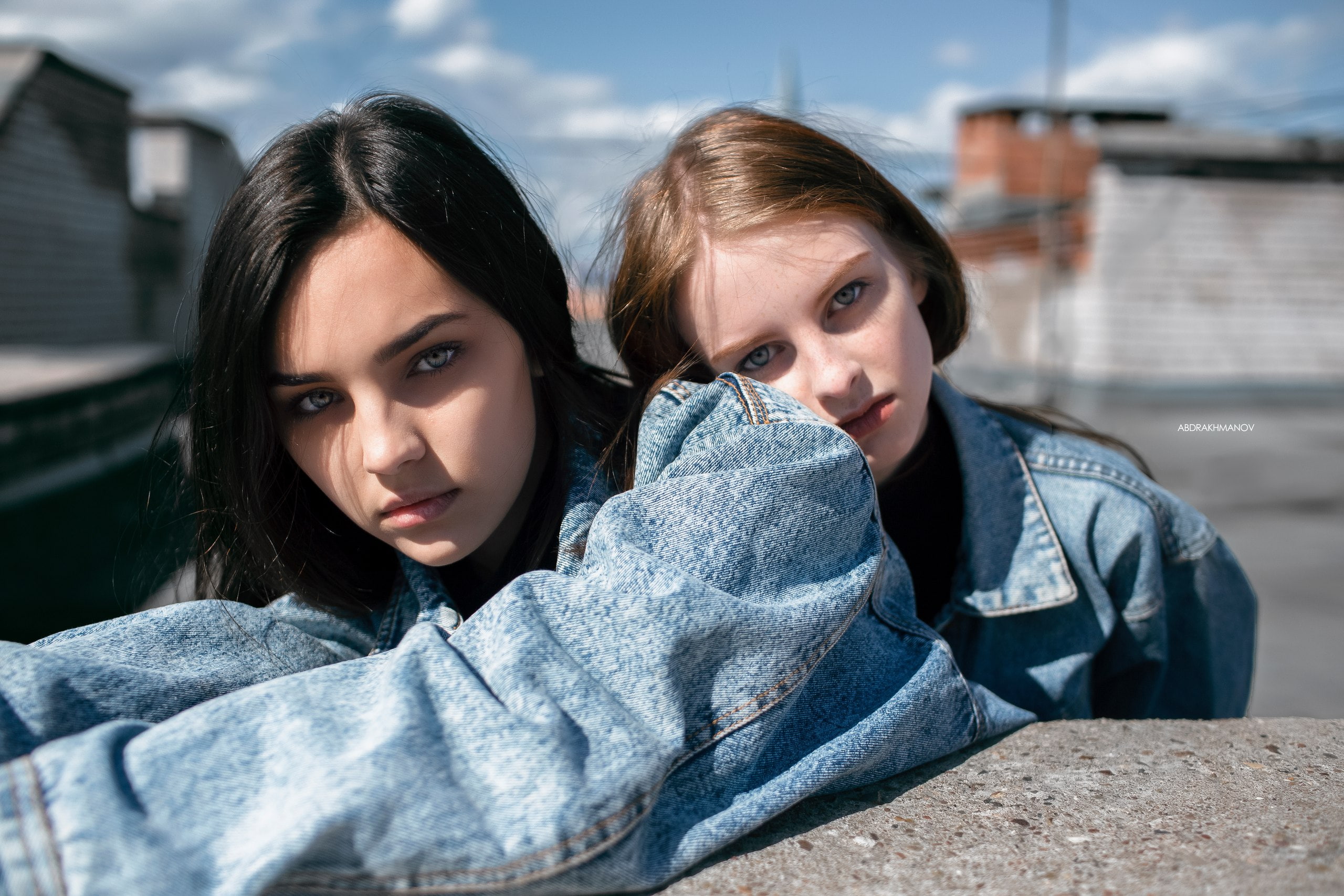 young women, two women, adolescence, couple - relationship, young adult, 2K, togetherness, adult, two people, headshot, beautiful woman, real people, lifestyles, HD Wallpaper