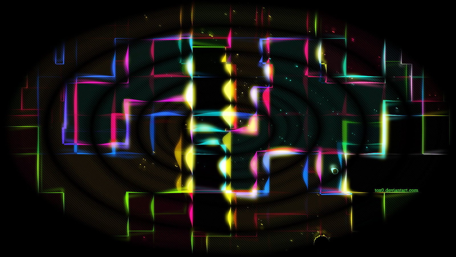 communication, connection, neon, indoors, neon colored, night, technology, abstract, light, studio shot, purple, multi colored, digital, pattern, HD Wallpaper