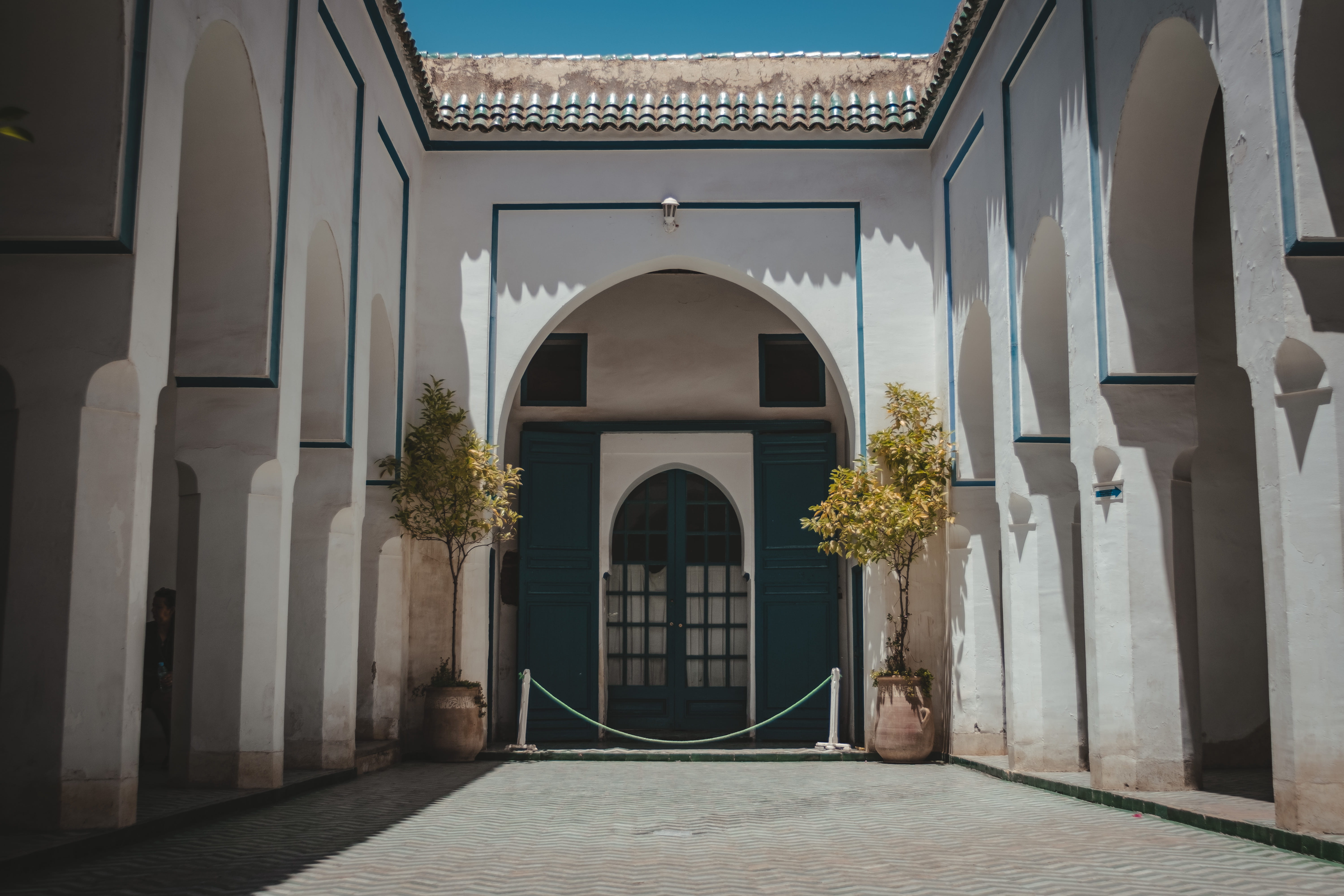 indoors, plants, marrakesh, plant, jar, patio, built structure, architecture, direction, spirituality, day, potted plant, flora, 5K, daytime, religion, HD Wallpaper