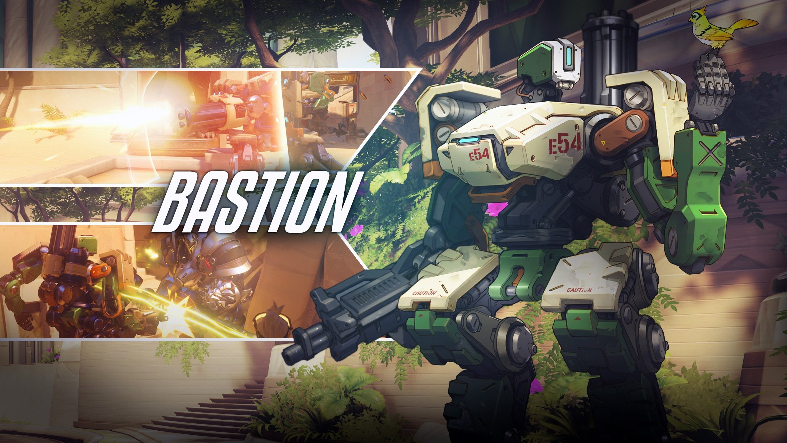 Overwatch, 2K, Overwatch Anniversary, Bastion (Overwatch), HD Wallpaper