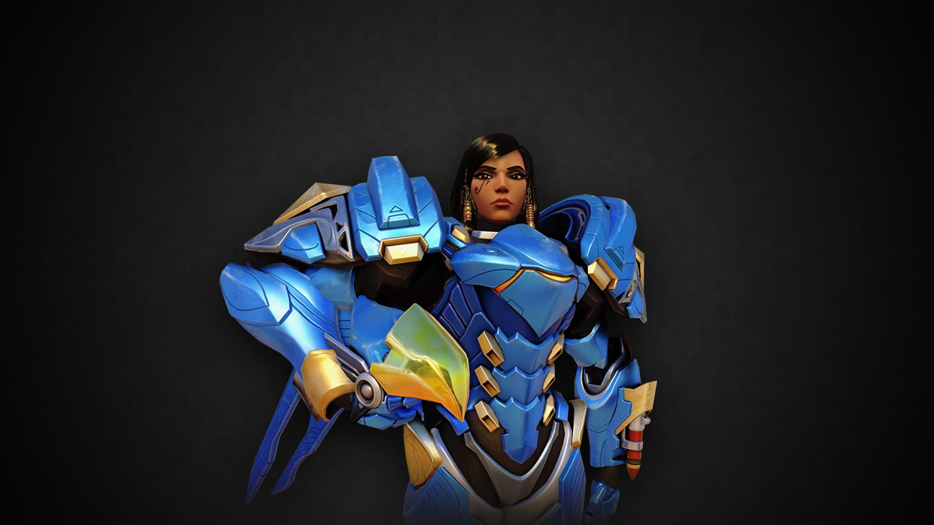 video games, Overwatch, digital art, 1080P, Pharah (Overwatch), HD Wallpaper
