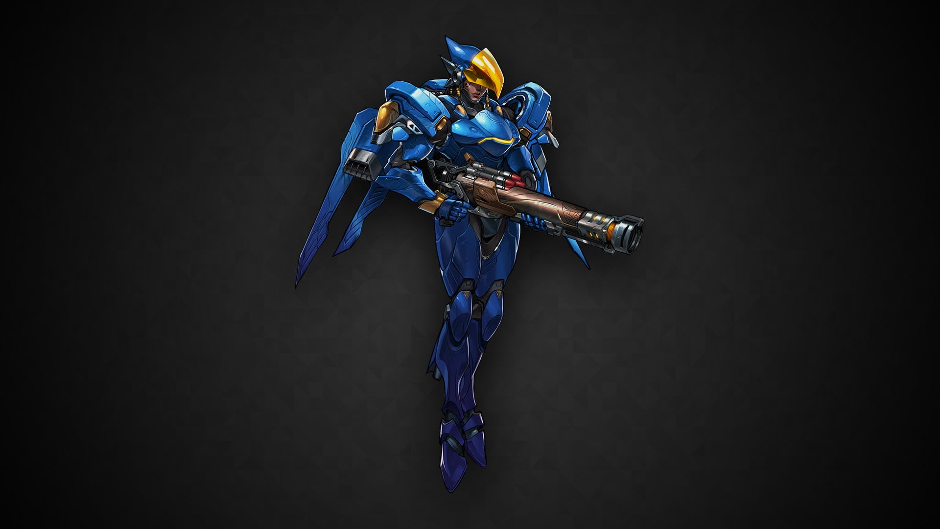 Pharah (Overwatch), Overwatch, digital art, video games, 1080P, HD Wallpaper