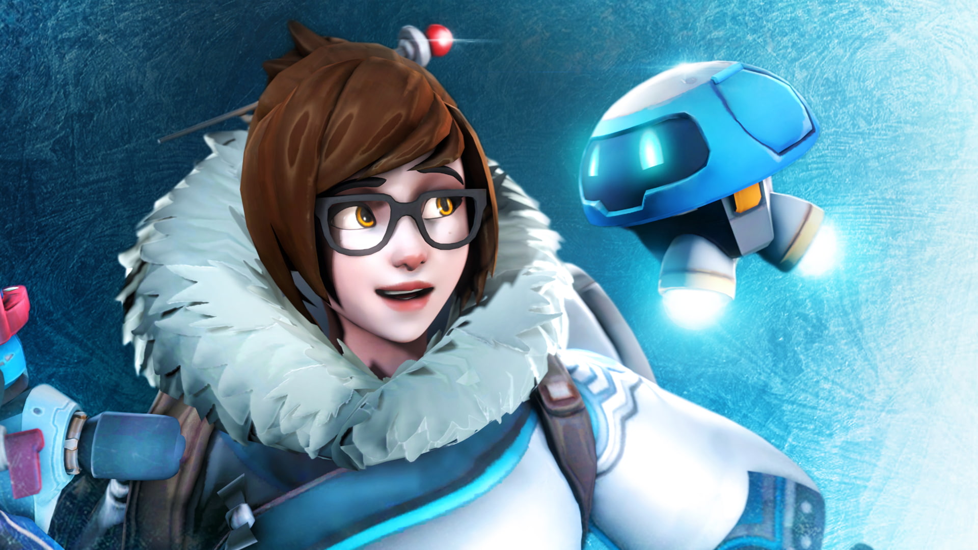 Overwatch, 1080P, Mei (Overwatch), HD Wallpaper