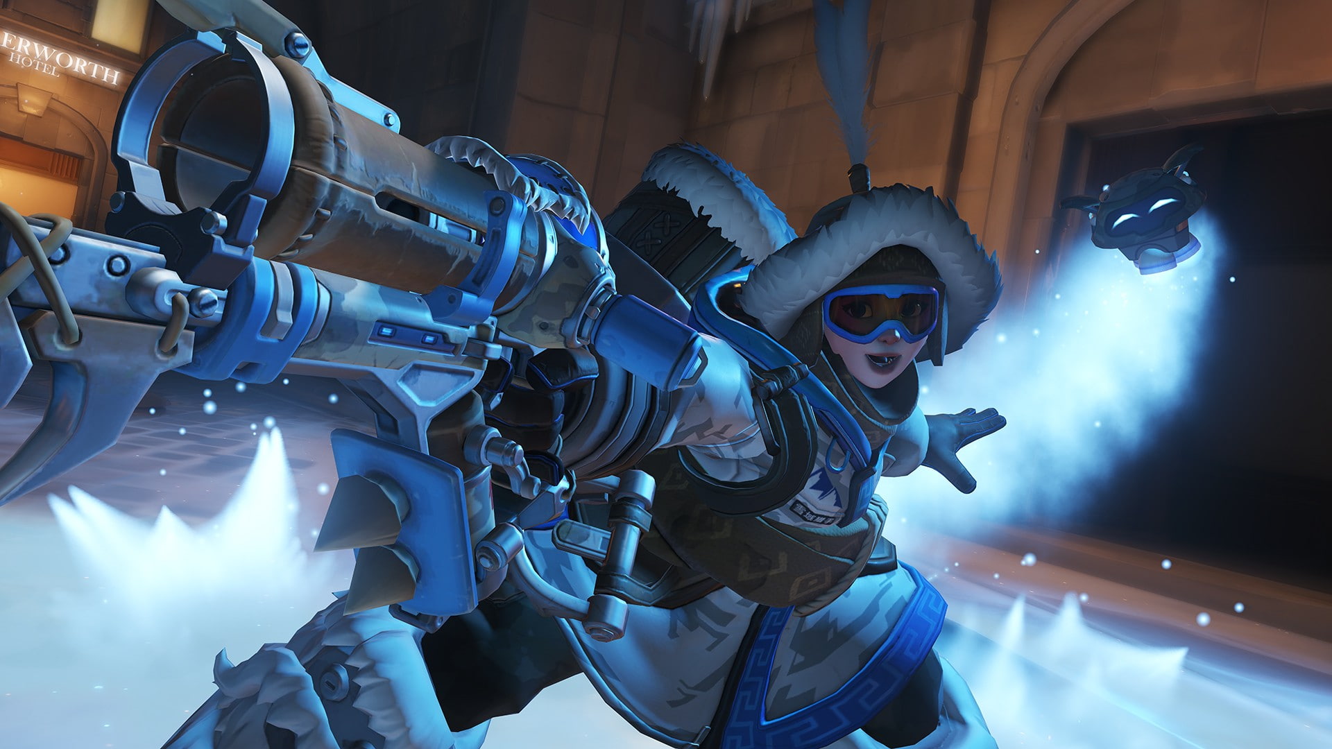 Mei (Overwatch), snow, 1080P, Overwatch, HD Wallpaper
