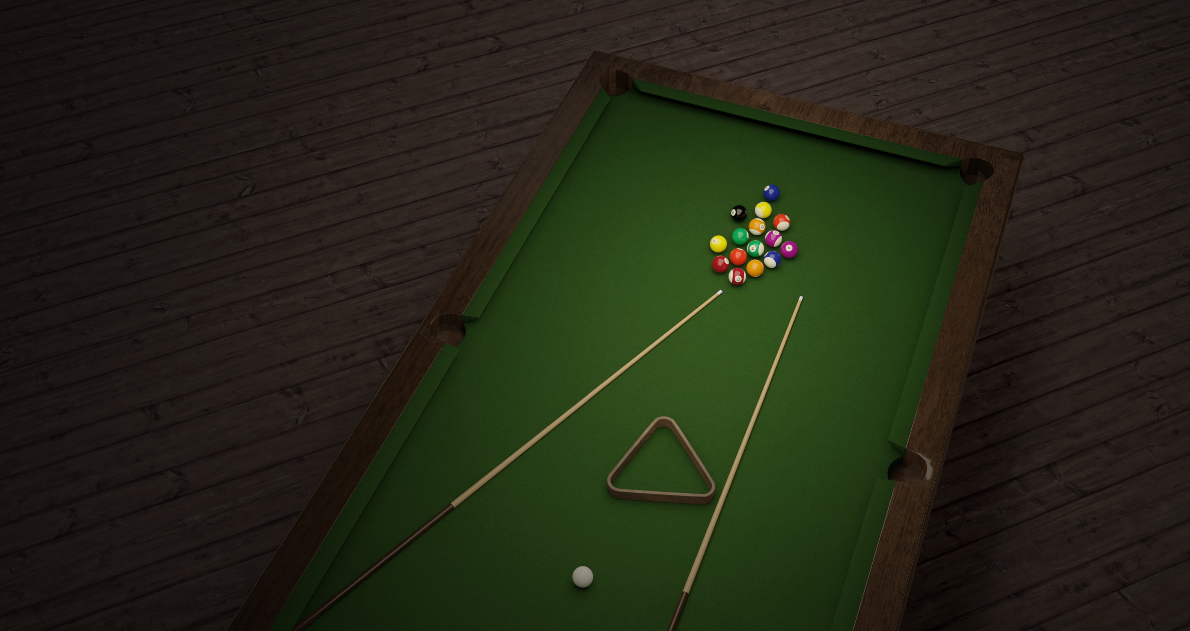 low angle view, team sport, table, rendering, green, soccer, cloth, no people, brick wall, company, color, indoors, day, pool table, leisure, competition, HD Wallpaper