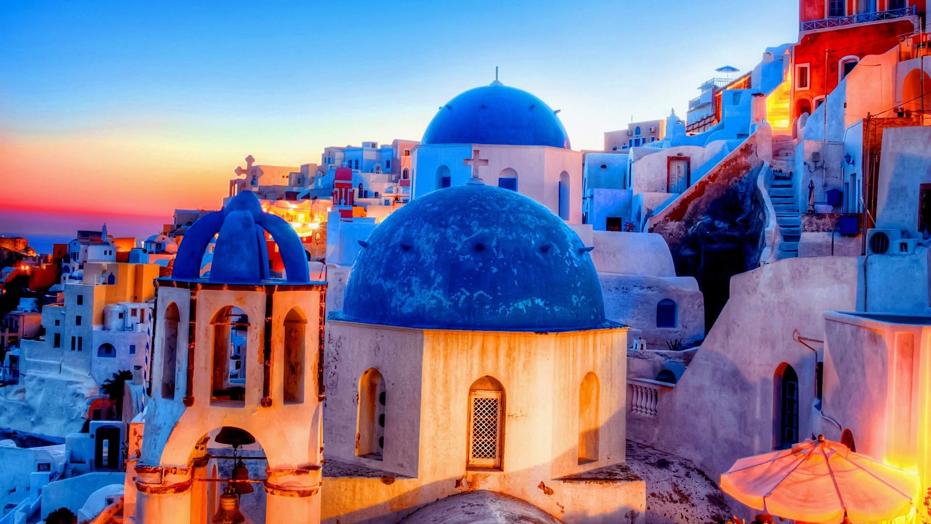 sky, built structure, outdoors, travel, 1080P, city, architecture, spirituality, nature, building, dome, place of worship, travel destinations, no people, HD Wallpaper