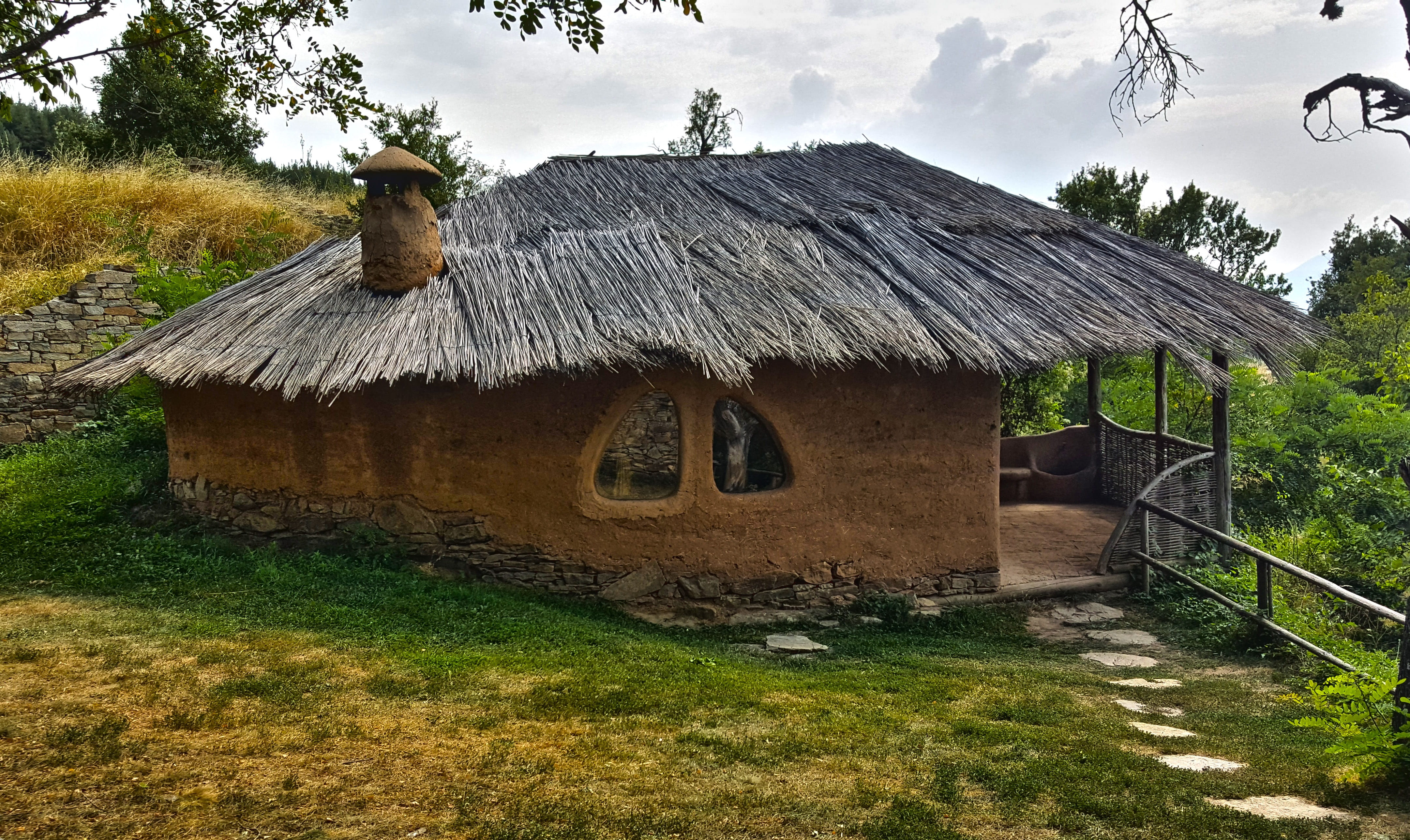 sky, travel, village, architecture, landmark, nature, architectural, cloud - sky, closeup, european, building exterior, photography, hobbit, bulgaria, built structure, HD Wallpaper