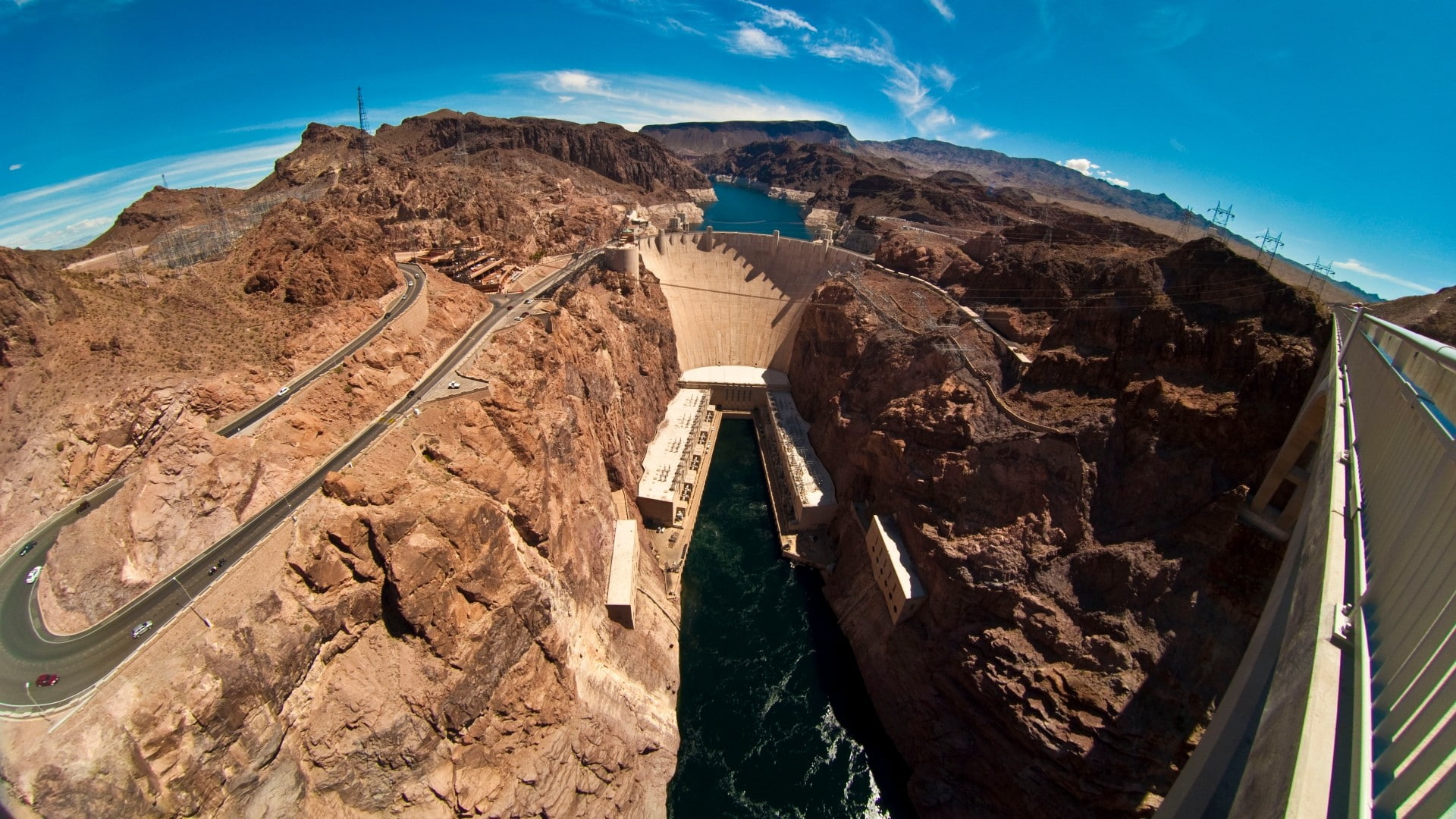 landscape, USA, 1080P, Hoover Dam, HD Wallpaper