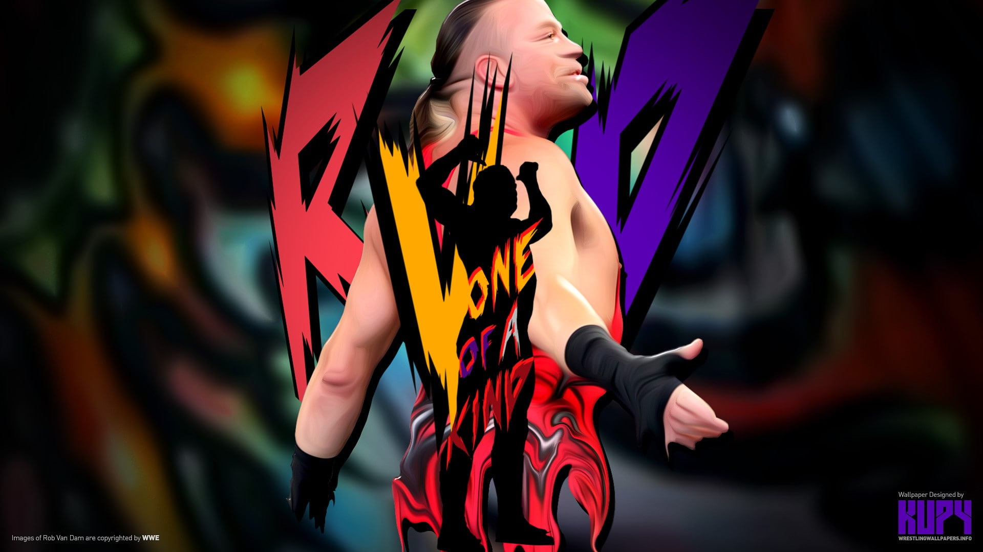 wrestling, 1080P, Rob Van Dam, WWE, HD Wallpaper