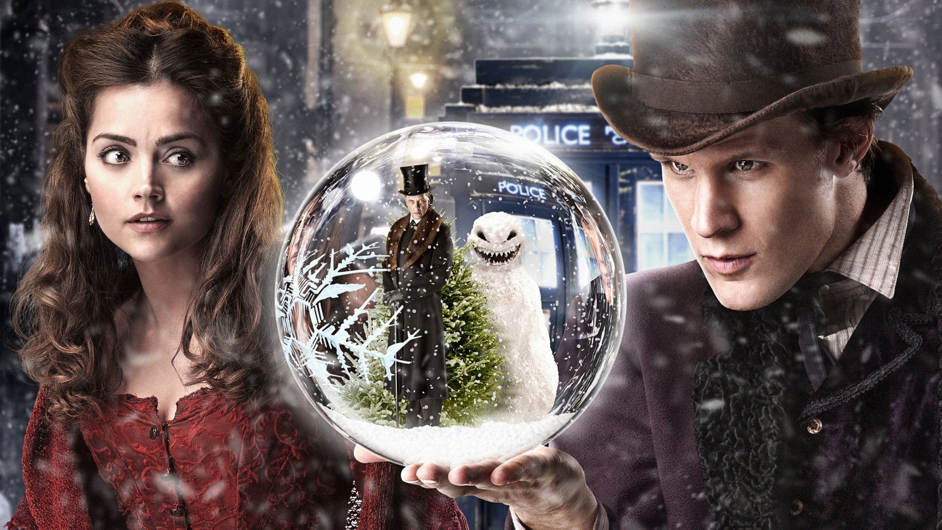 Clara Oswald, TV Show, Jenna Coleman, Doctor Who, Matt Smith, Richard E. Grant, 1080P, HD Wallpaper