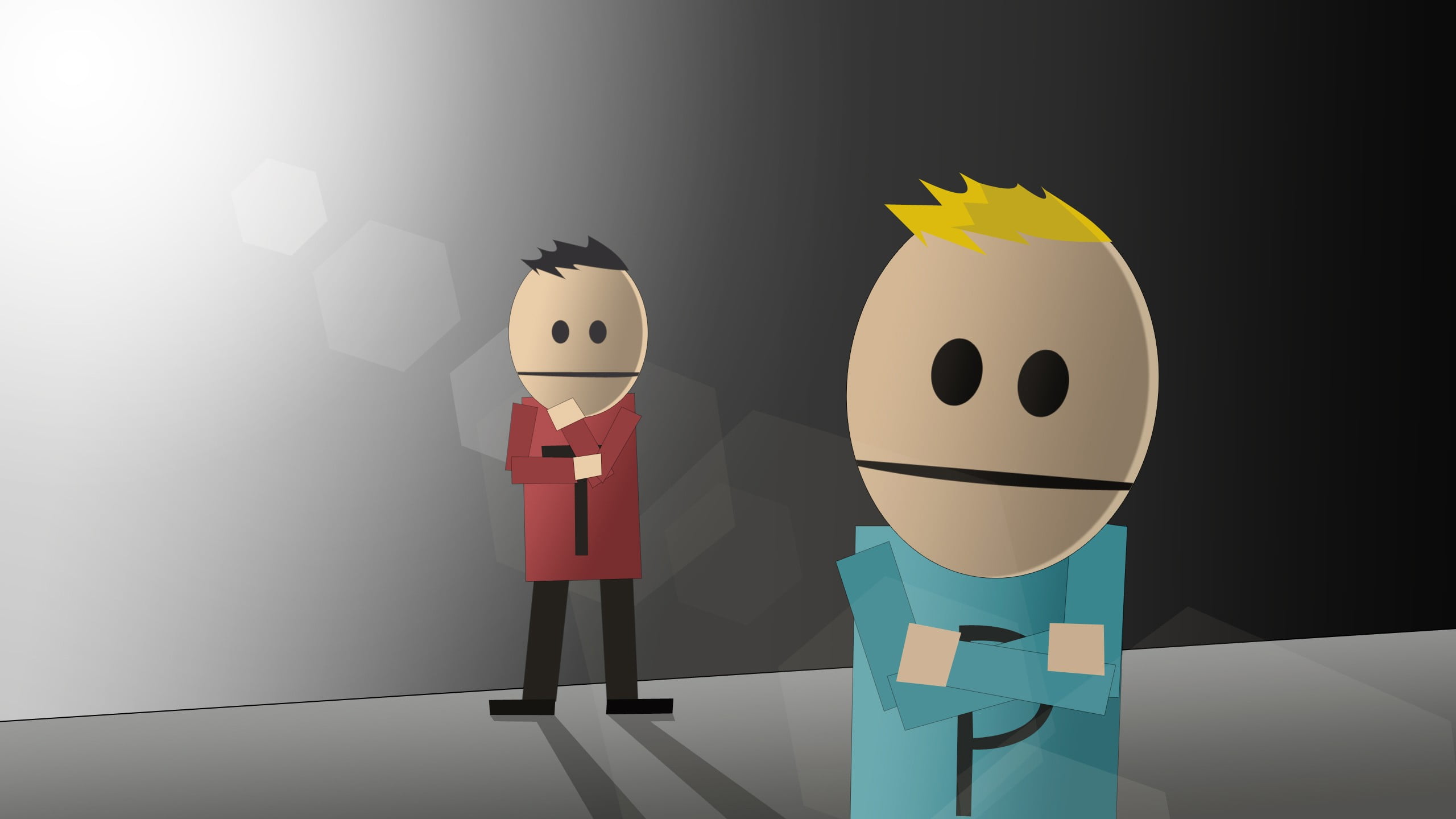 fun, still life, terence and philip, creativity, toy, box, studio shot, South Park, anthropomorphic smiley face, indoors, craft, 2K, art and craft, happiness, HD Wallpaper
