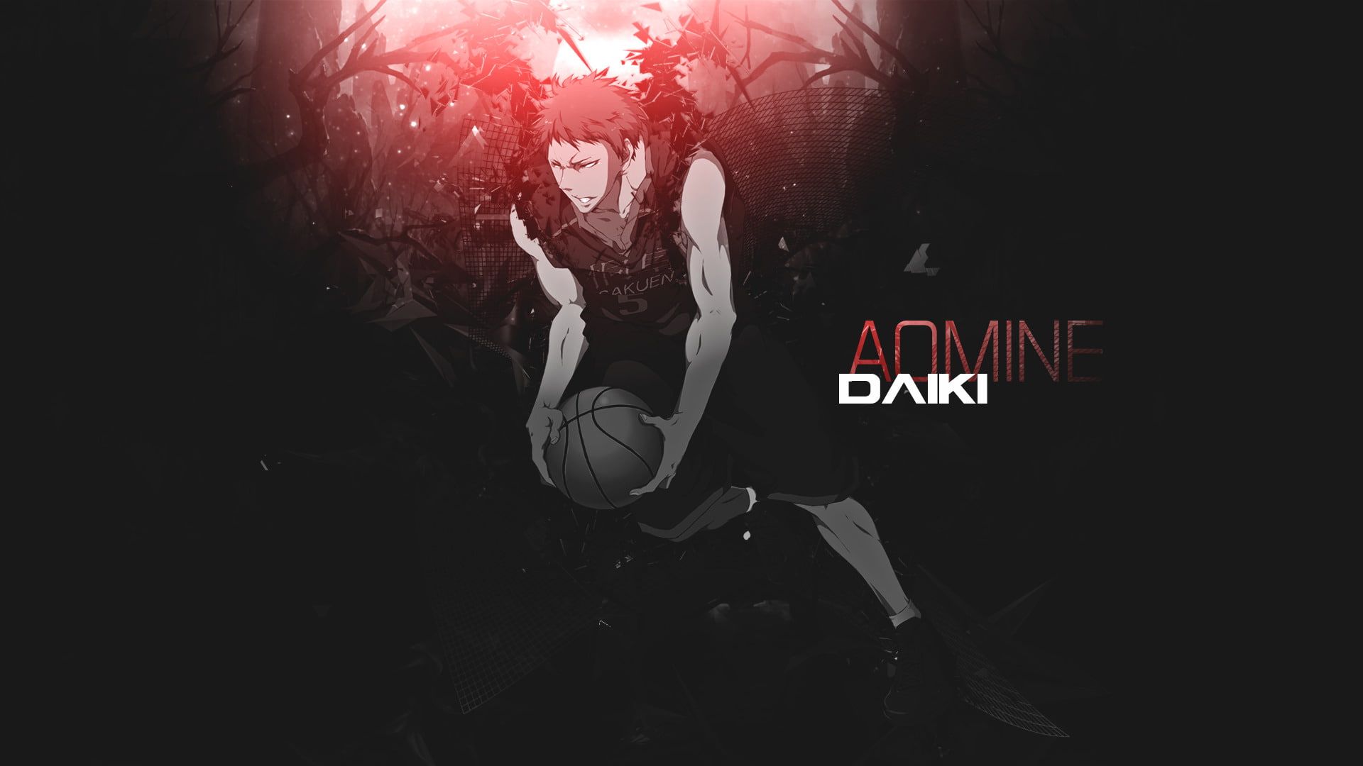 Daiki Aomine, Anime, 1080P, Kurokos Basketball, HD Wallpaper