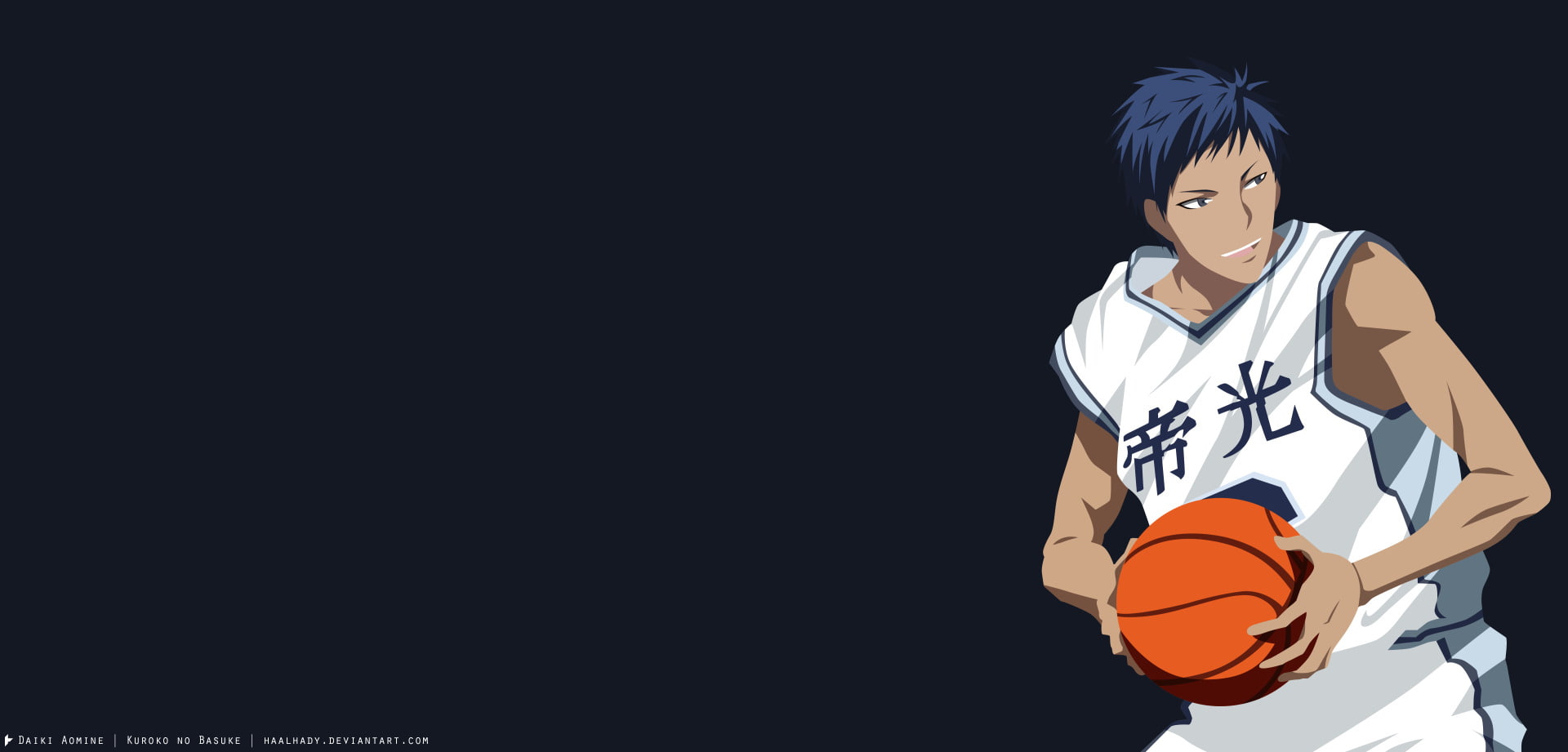 Anime, Daiki Aomine, Kurokos Basketball, 1080P, HD Wallpaper