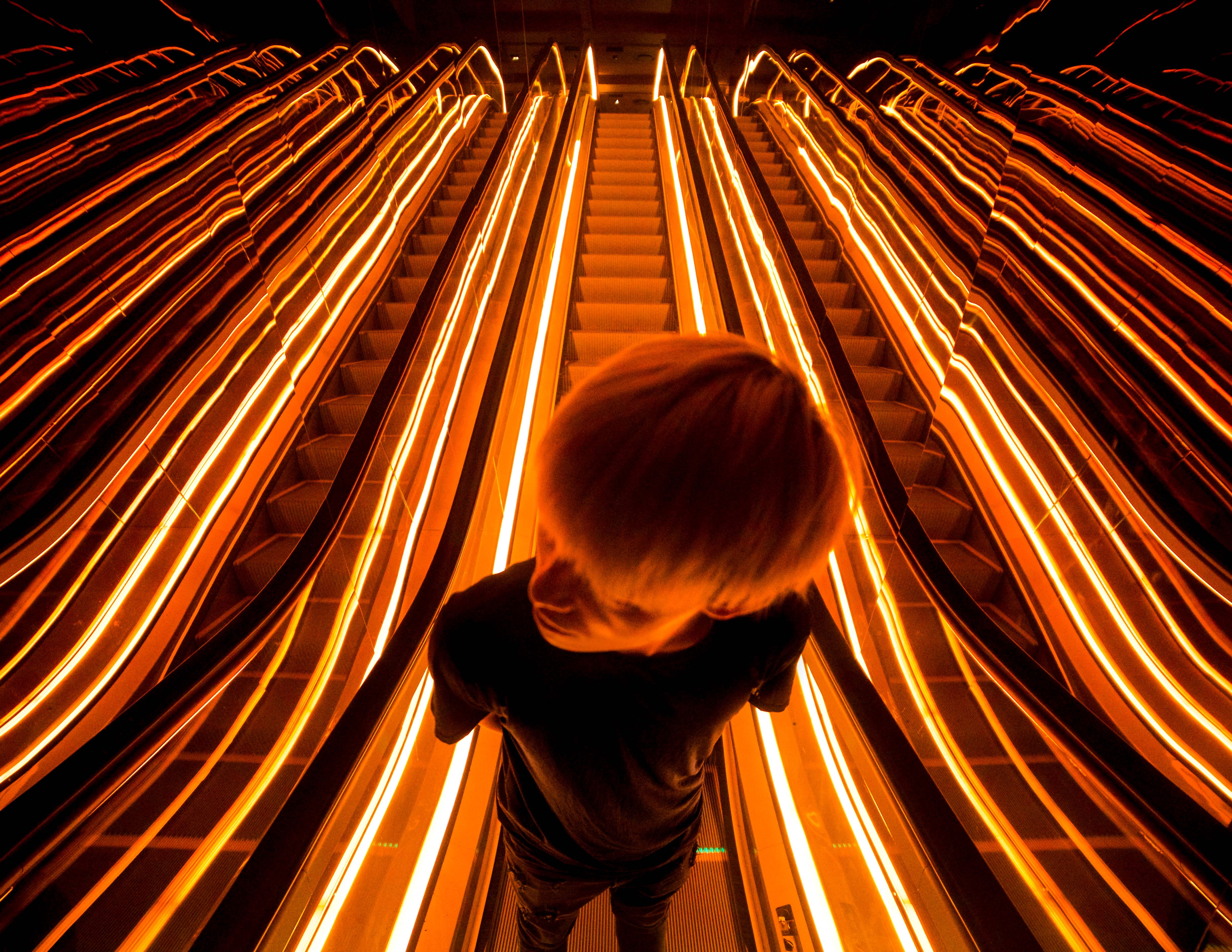child, black, glowing, childhood, design, burning, 4K, motion, neck, tone, urban, akingsny, one person, line, boys, light, interior, light play, light - natural phenomenon, HD Wallpaper