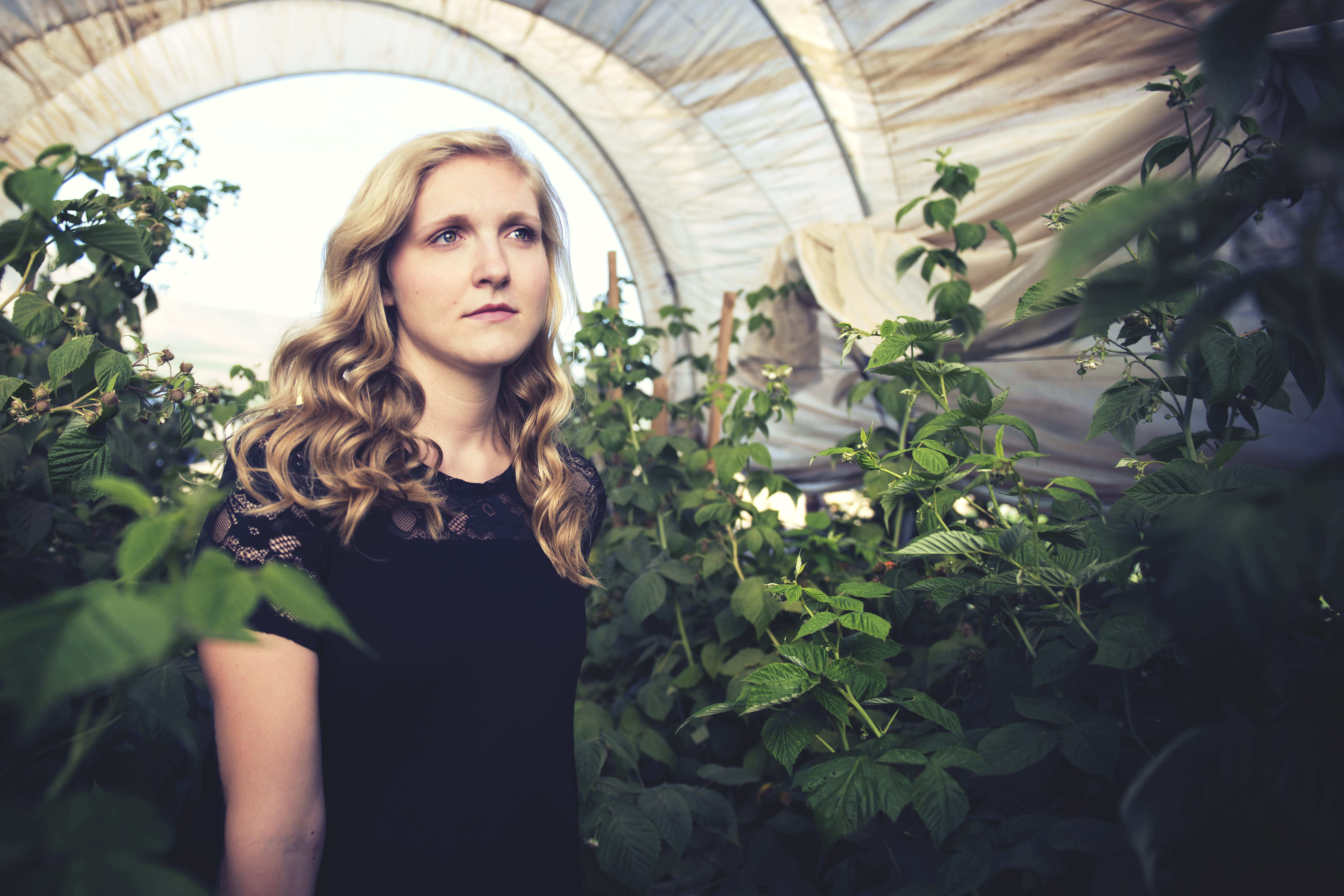 growth, long hair, black, jar, arbour, garden, nature, fearless, 8K, lifestyles, shirt, beauty, blossom, flower, plant, blond hair, powerful, real people, HD Wallpaper