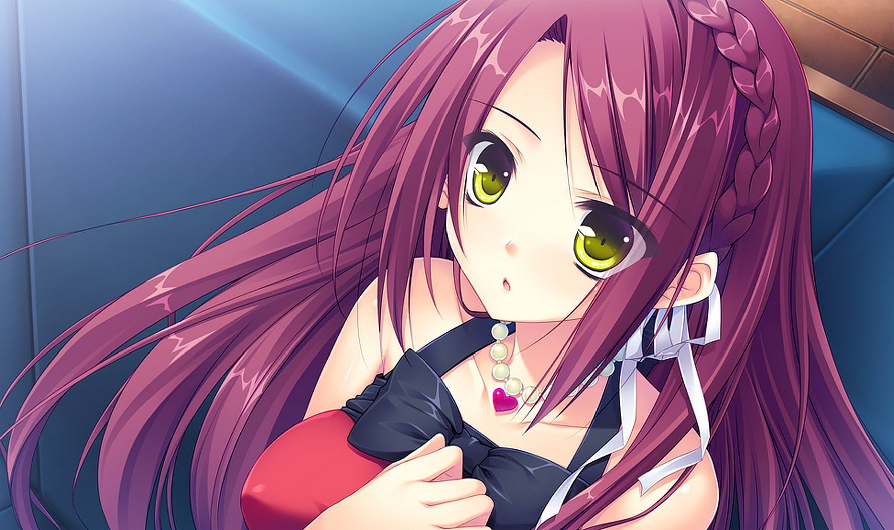 obscured face, looking away, adult, representation, SuGirly Wish, human representation, waist up, art and craft, suit, creativity, mask, anime girls, Kamira Akane, HD Wallpaper