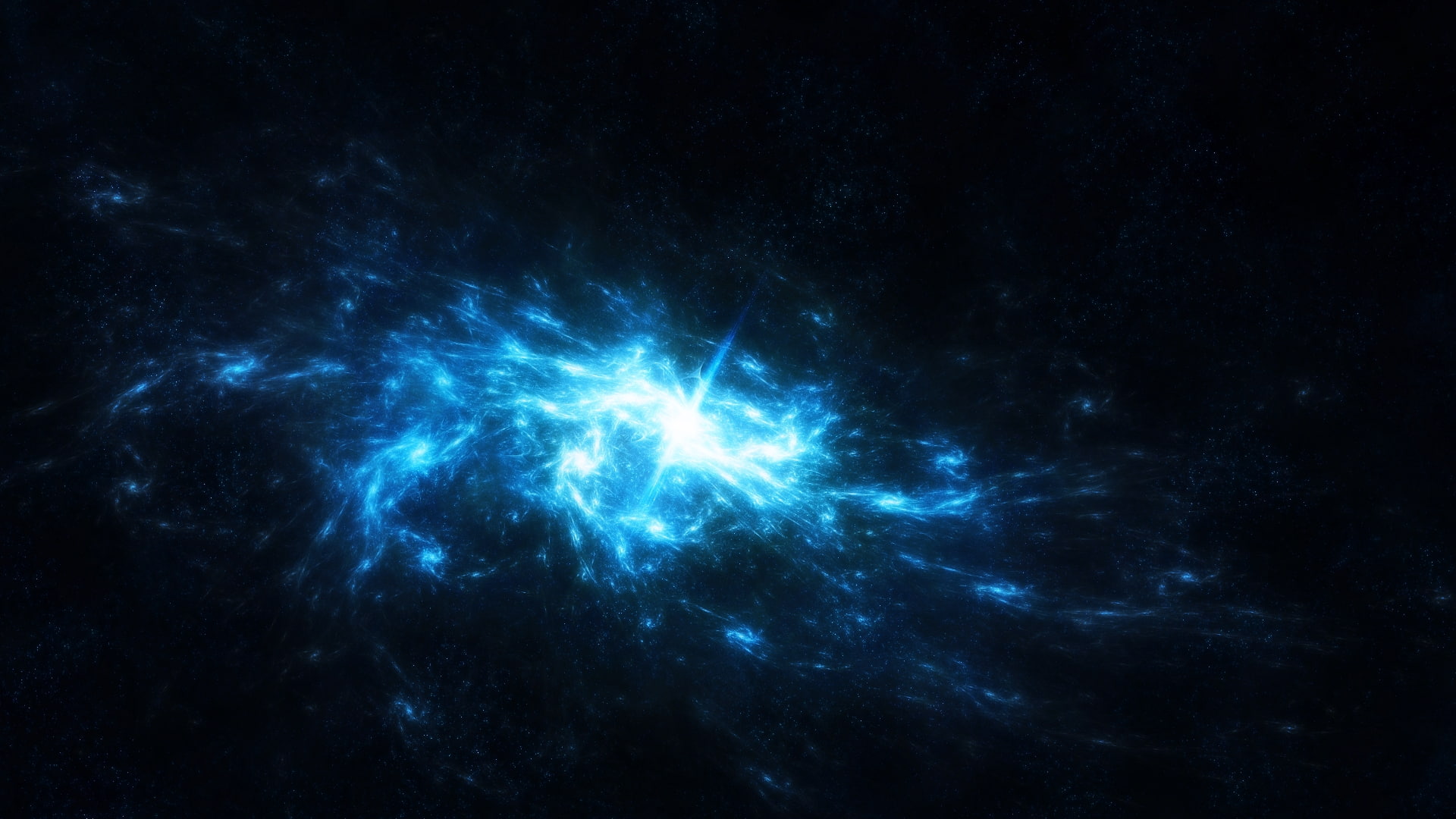 Abstract, deviantart, black, outer, hd, 1080P, x, space, digital, background, Blue, art, HD Wallpaper