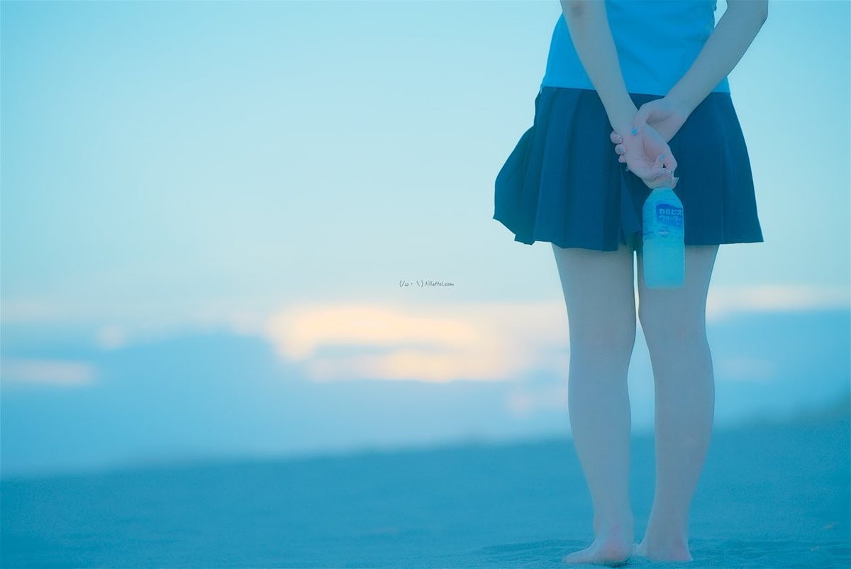 low section, human body part, 480P, human leg, standing, skirt, barefoot, beauty in nature, Japanese women, day, lifestyles, focus on foreground, Japan, HD Wallpaper
