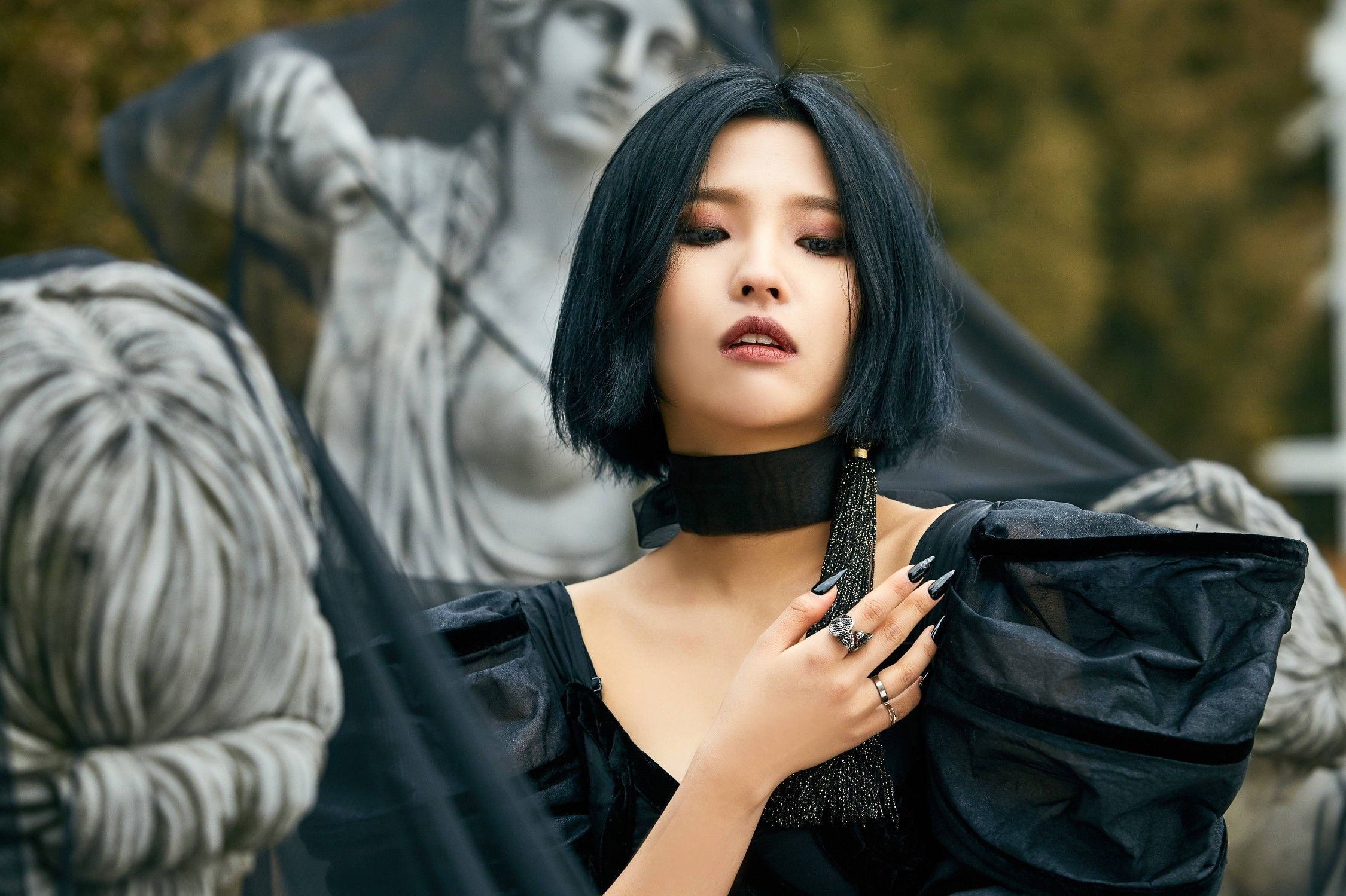 Jeon Soyeon, K-pop, 1080P, (g)i-dle, HD Wallpaper