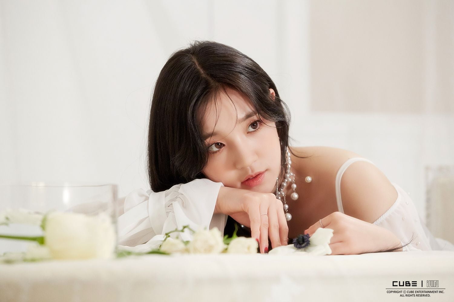 Song Yuqi, K-pop, (g)i-dle, 720P, HD Wallpaper