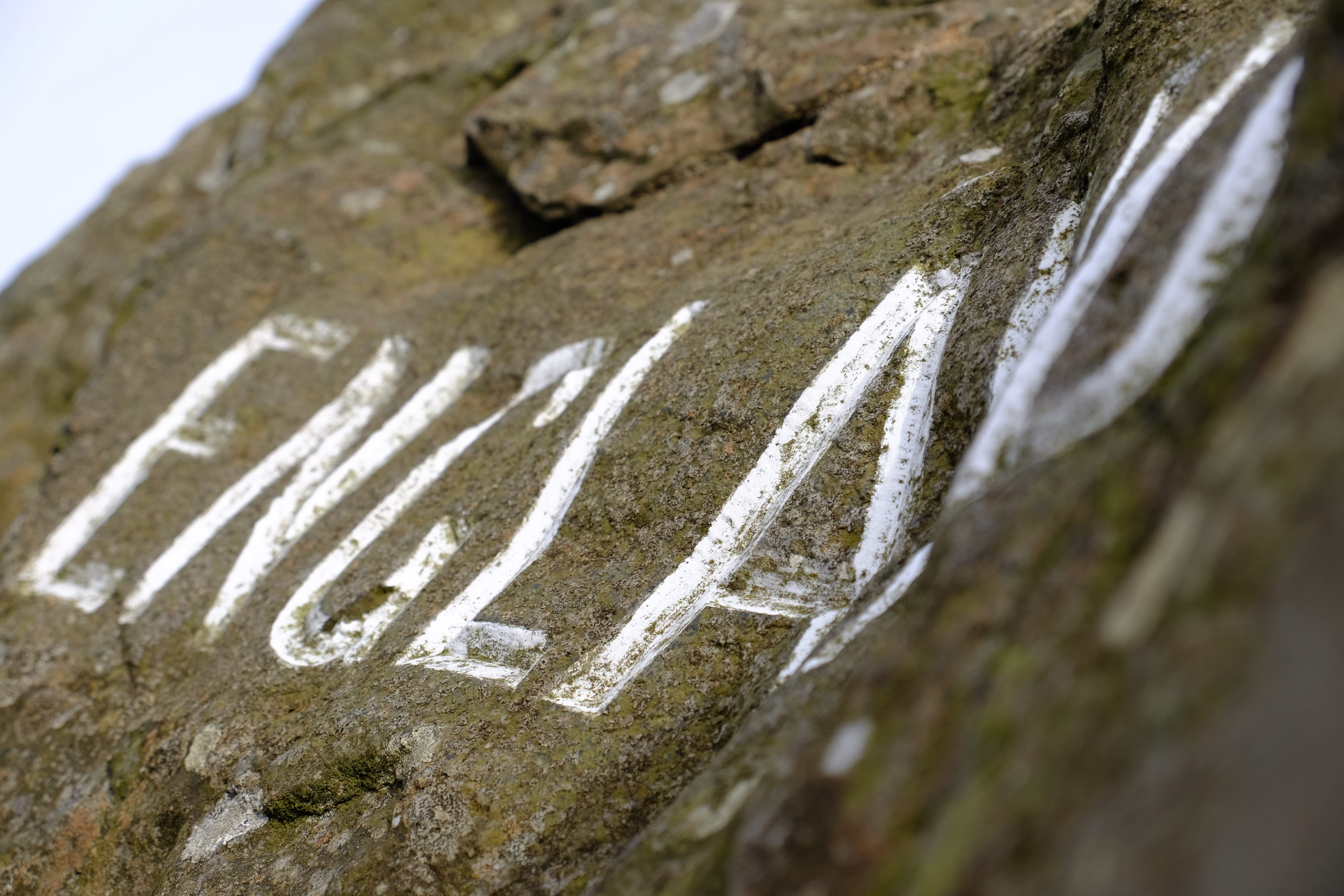 street, close-up, creative, cold temperature, solid, stone, outdoors, paint, close, communication, macro, border crossing, rock, england, crossing, country, HD Wallpaper