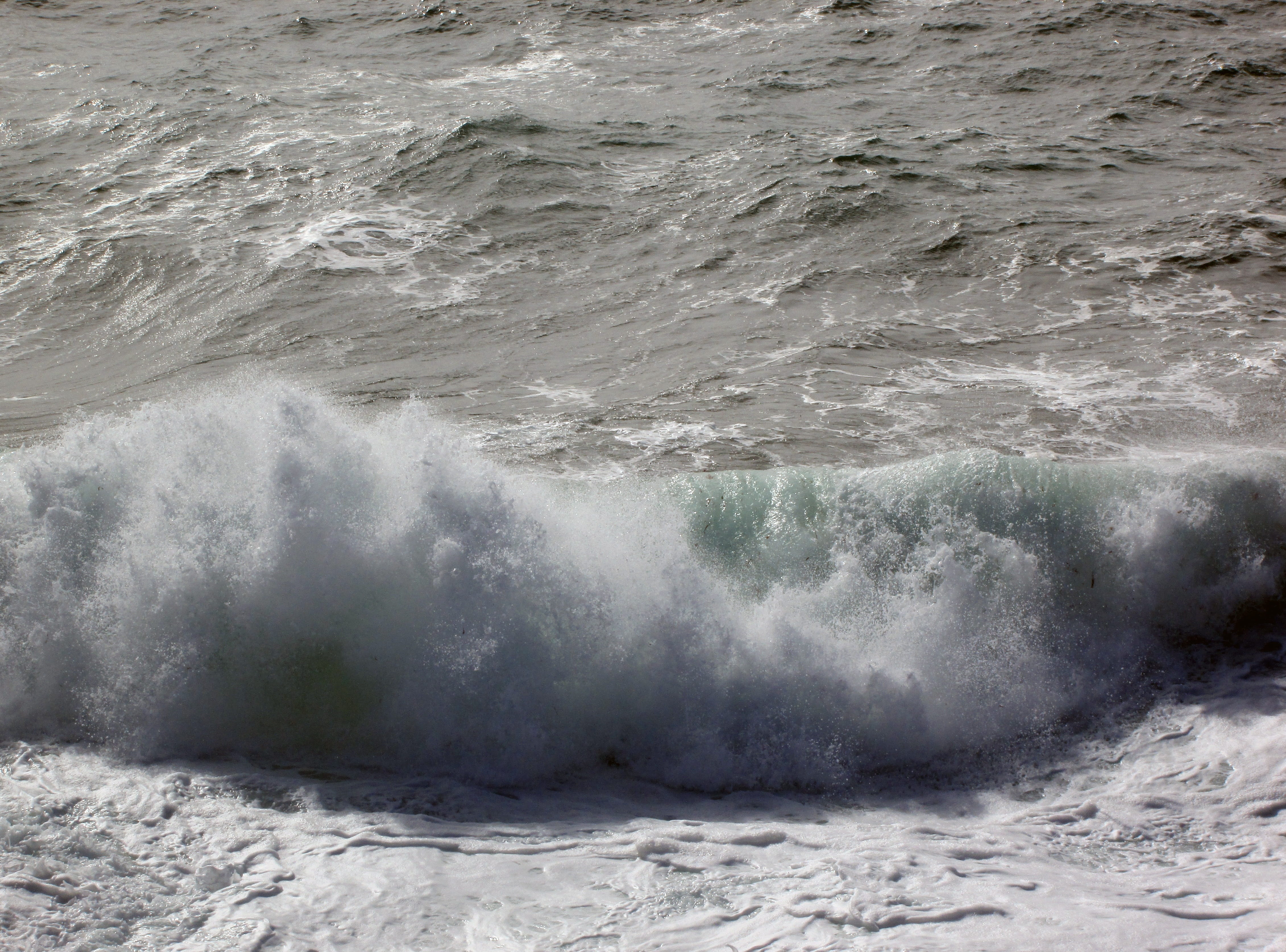 ominous, seascape, nature, power, sport, beach, beauty in nature, wild, aquatic sport, atlantic, hitting, wave, scum, maritime landscape, force, splashing, HD Wallpaper