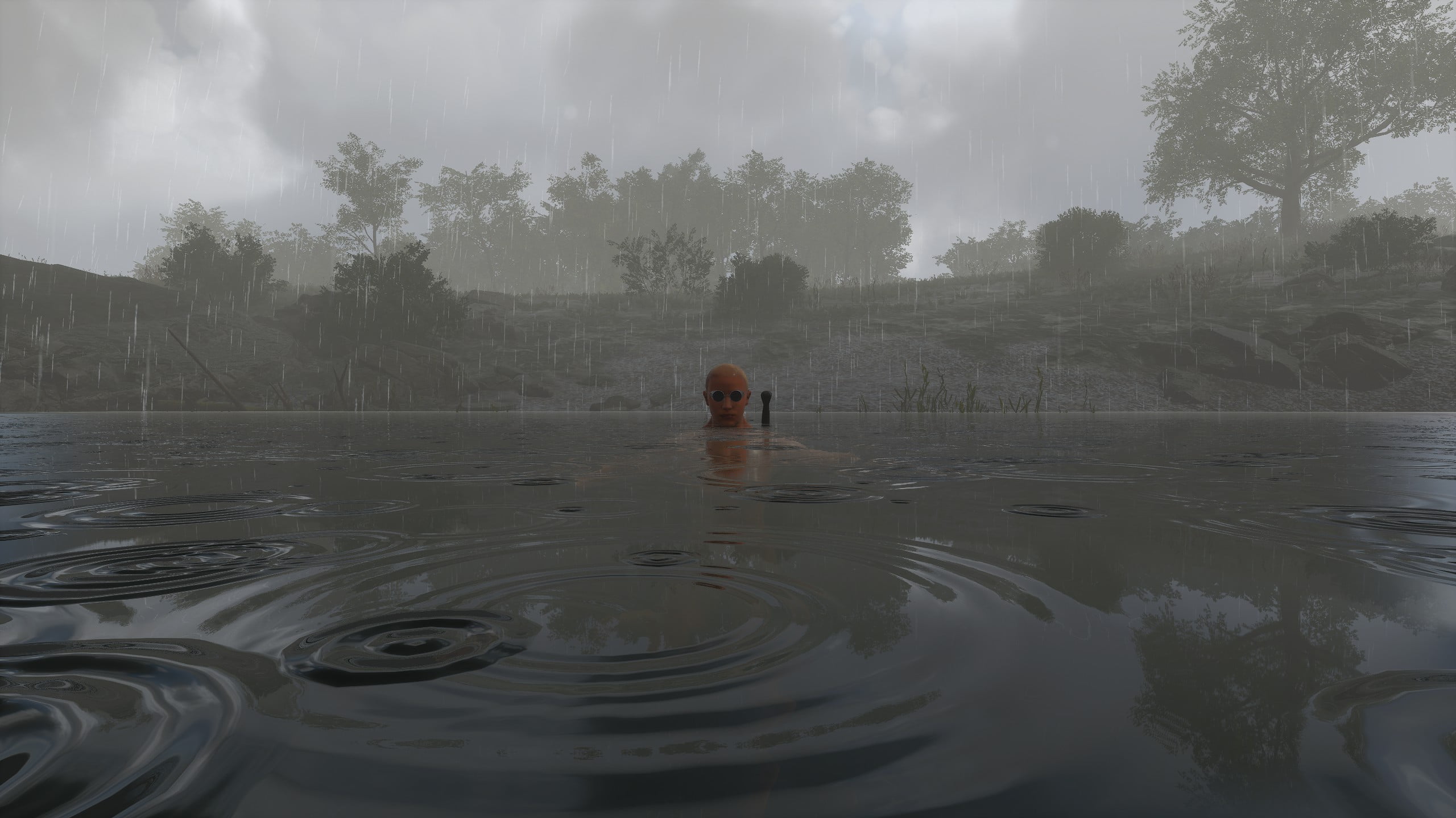 2K, SCUM PC Game, water, video game art, digital art, HD Wallpaper