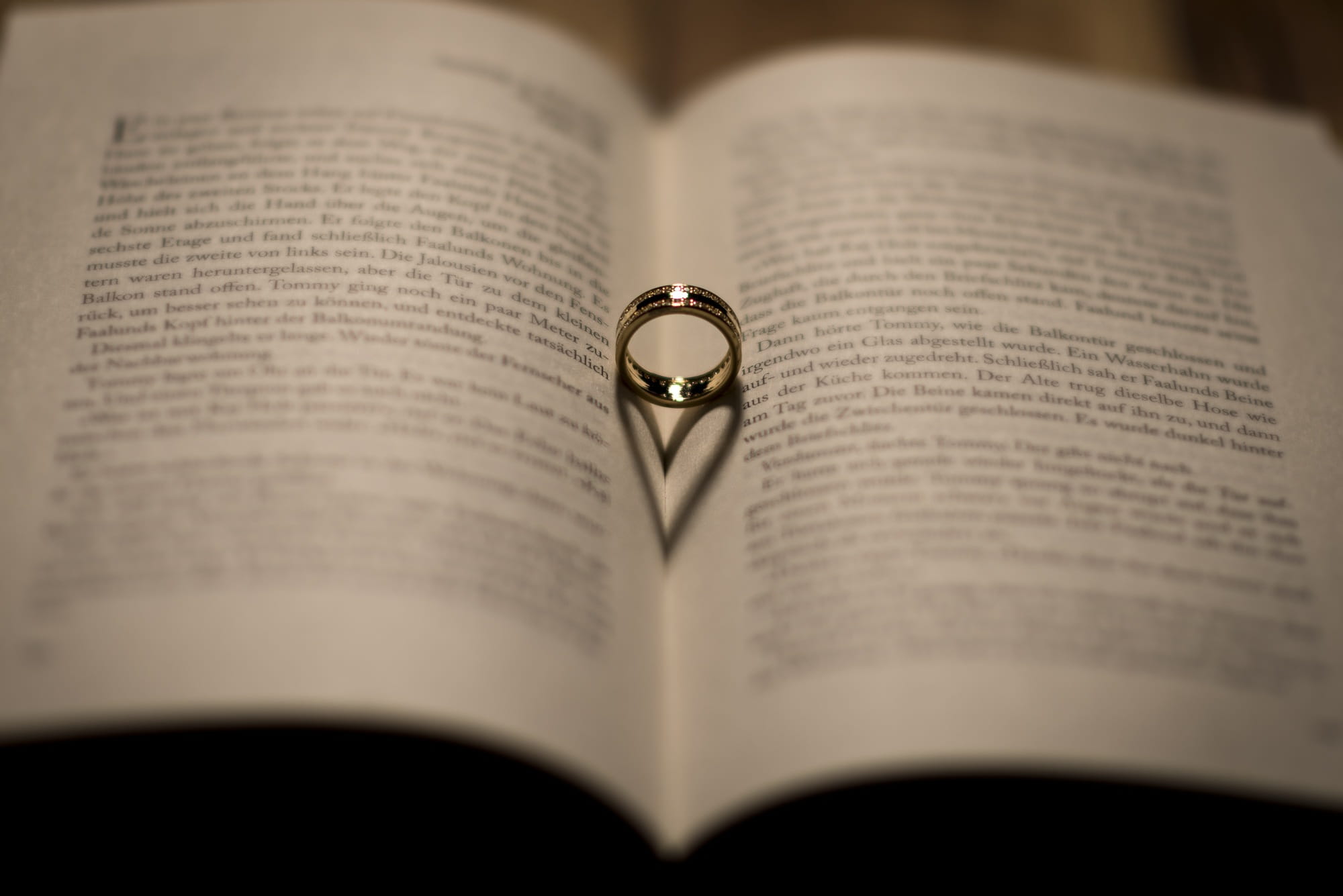 knowledge, paper, heart shape, emotion, library, selective focus, education, chapter, wedding, wedding ring, photography, scripture, book, celebration, HD Wallpaper