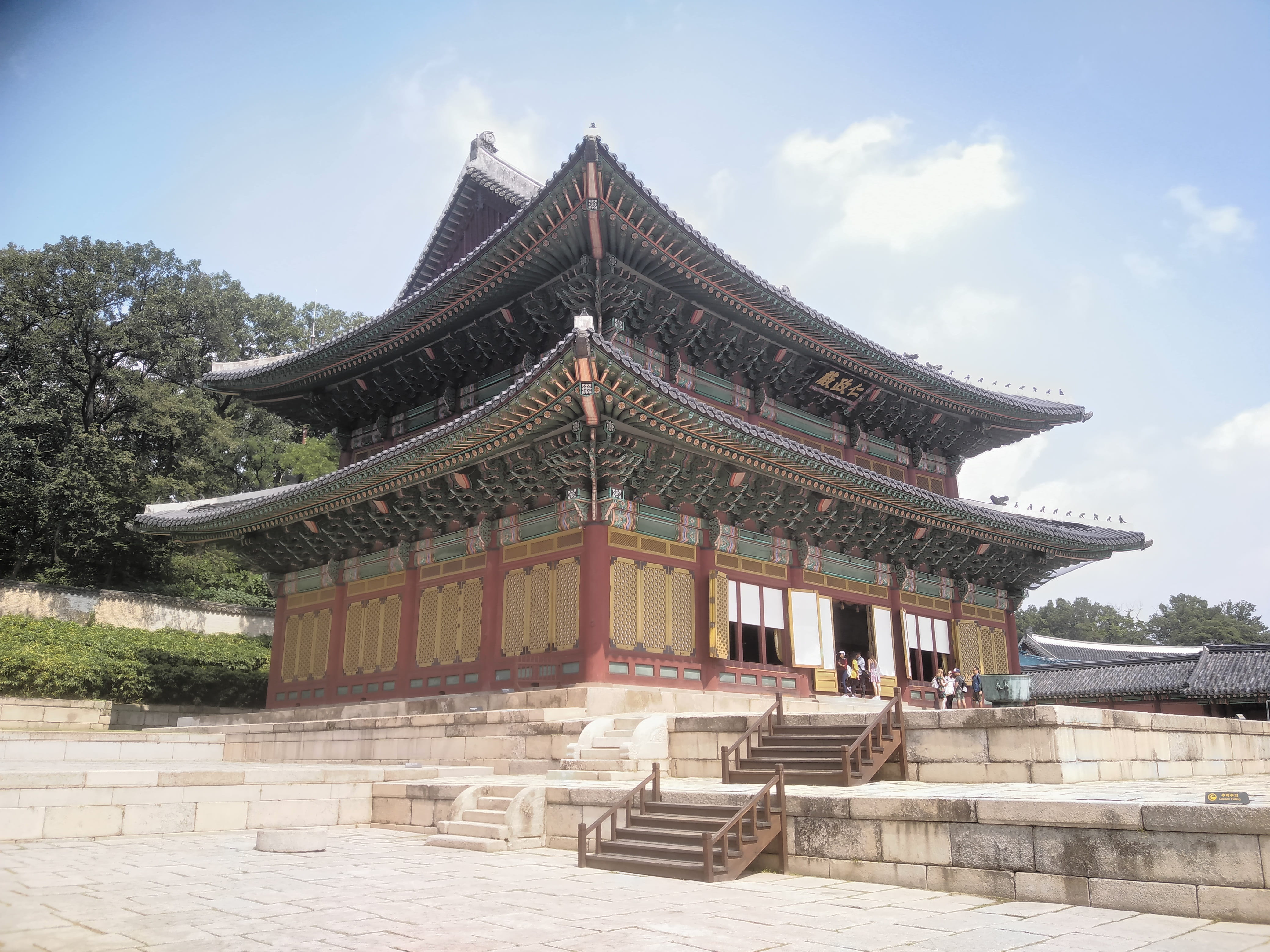 outdoors, low angle view, pain, travel destinations, tourism, no people, palace, day, built structure, moon, once upon a time, belief, staircase, religion, HD Wallpaper