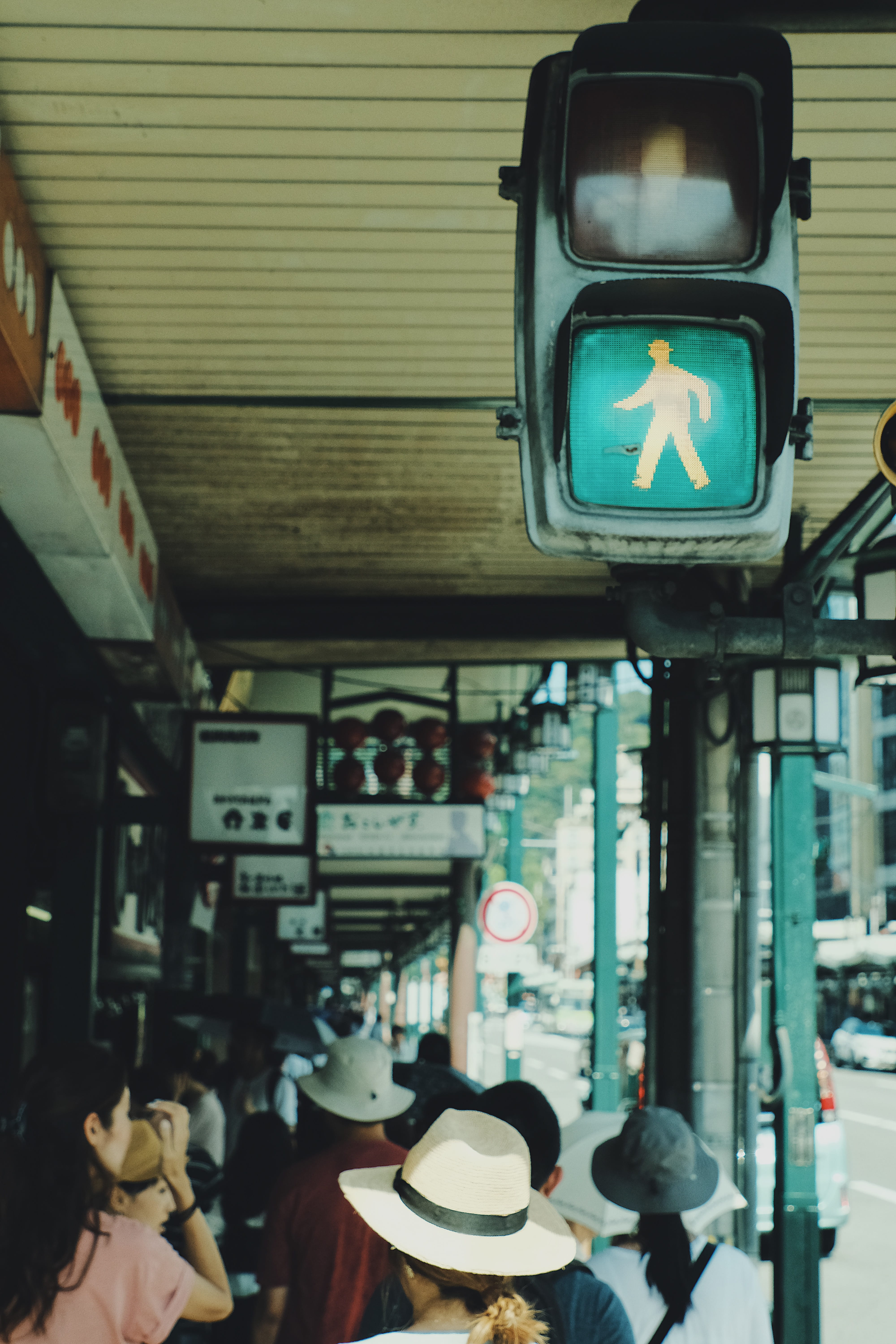 daytime, sign, pedestrian crossing sign, walk, people, arrow symbol, person, 5K, walking, information, road signal, built structure, architecture, green, Phone HD Wallpaper