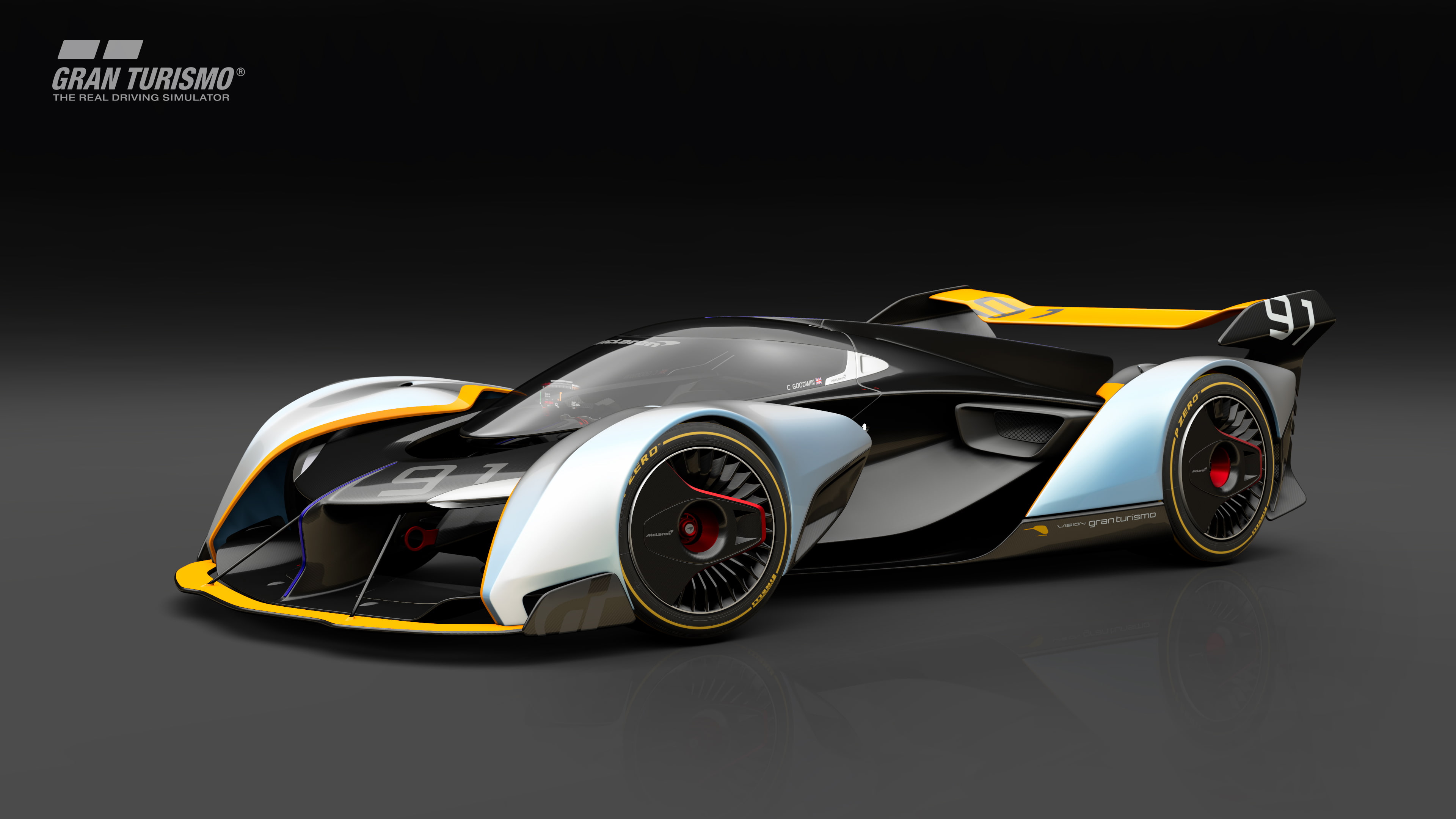 Gran Turismo Sport, 4K, 4K, PlayStation 4, McLaren Ultimate Vision GT, HD Wallpaper