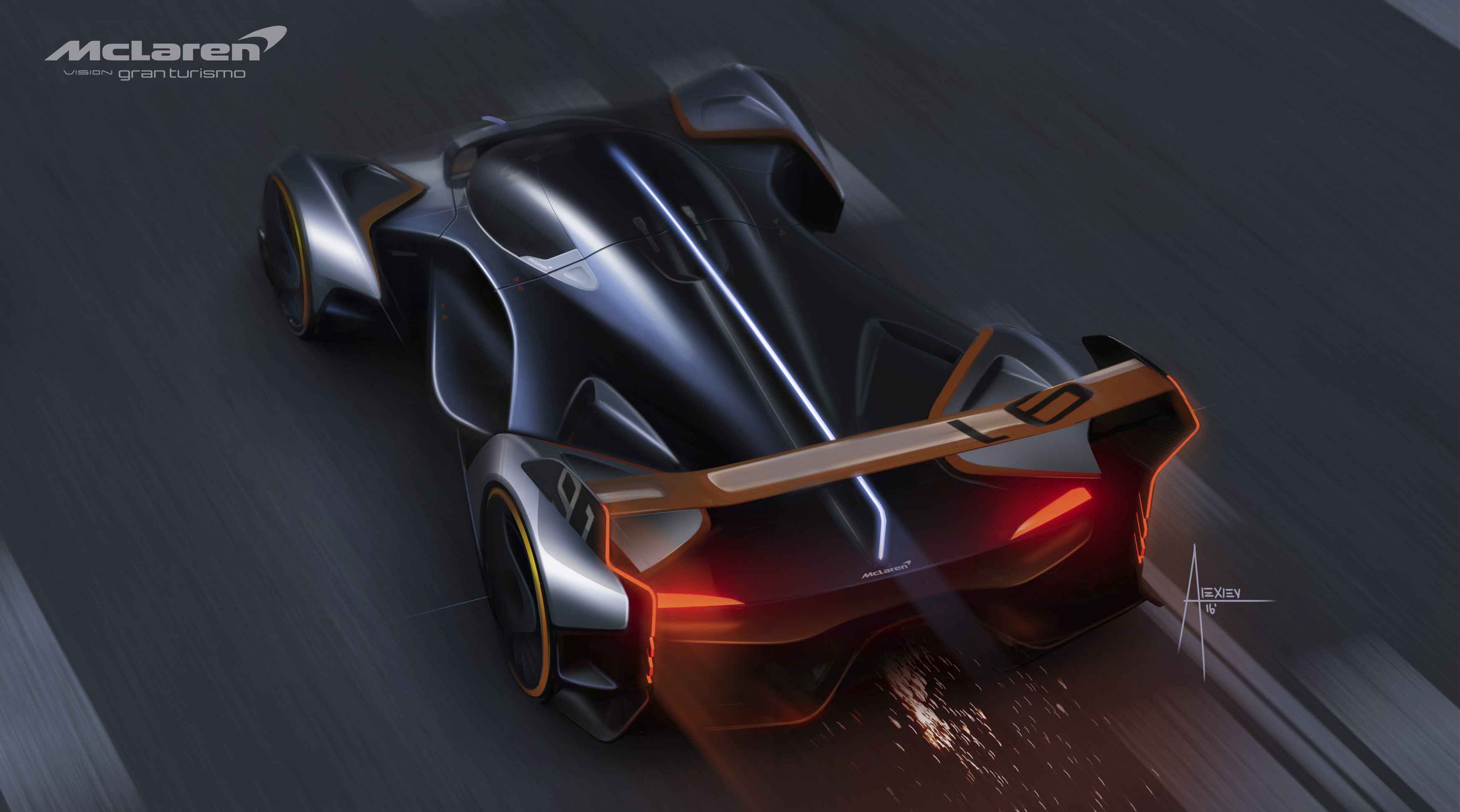 2K, PlayStation 4, McLaren Ultimate Vision GT, Gran Turismo Sport, HD Wallpaper