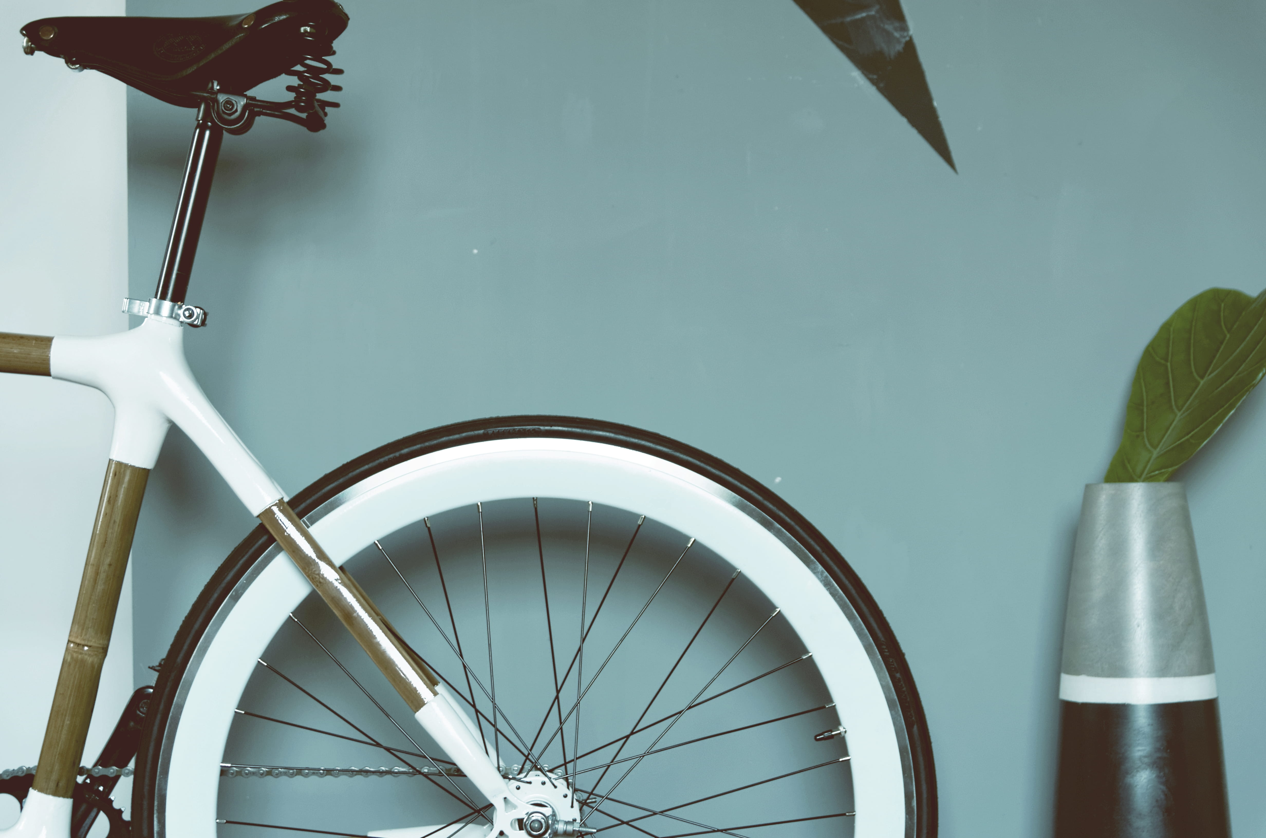 low angle view, bicycle, nature, land vehicle, metal, built structure, cycle, amusement park, wall - building feature, gray, arts culture and entertainment, HD Wallpaper