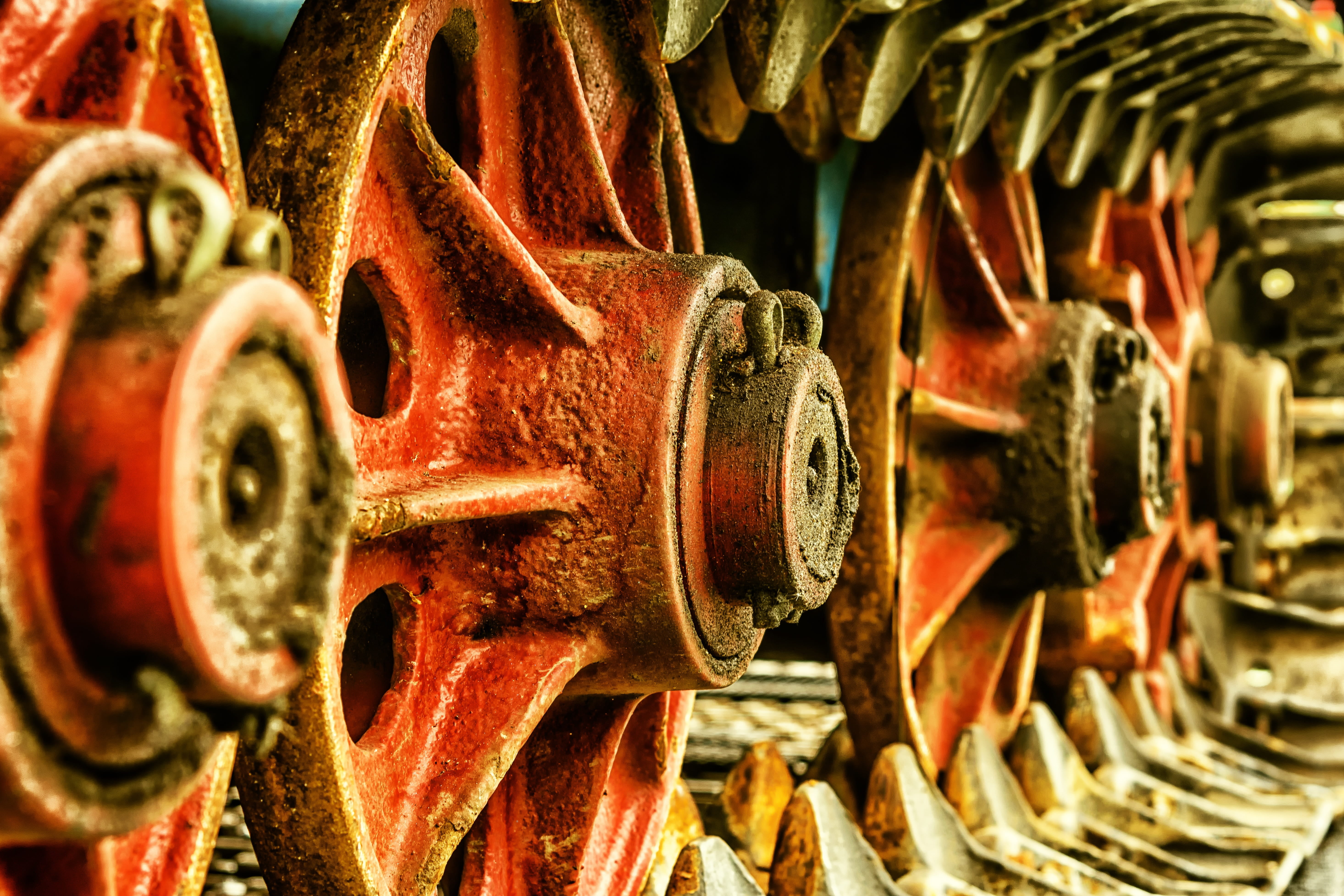 control, abandoned, site, the past, day, drive, mode of transportation, terrain, equipment, technology, 5K, corrosion, historically, tank, machine part, HD Wallpaper