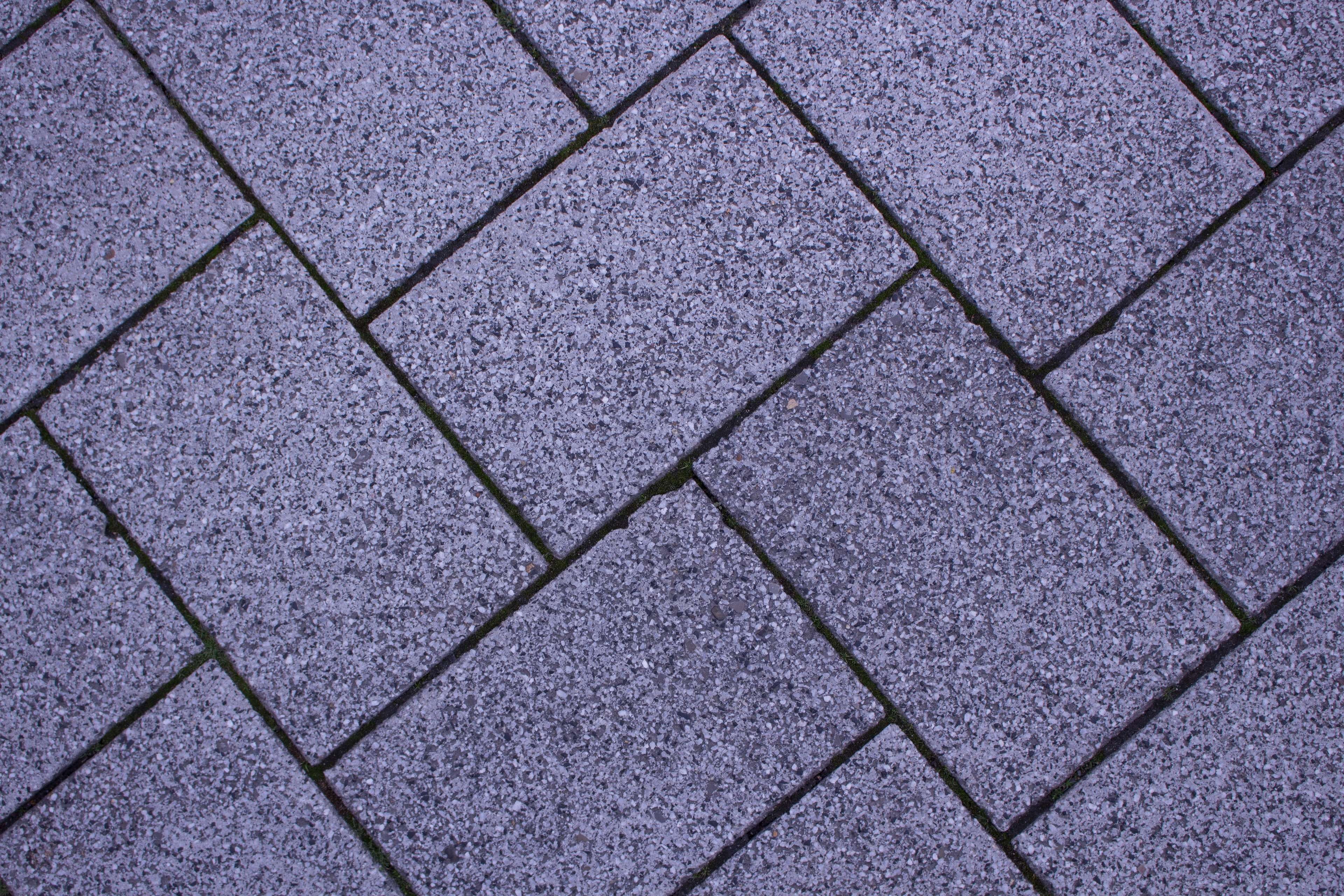 high angle view, away, ground, flooring, concrete, outdoors, backgrounds, stone floor, footpath, textured, joints, gray, tiled floor, day, no people, paving stones, HD Wallpaper