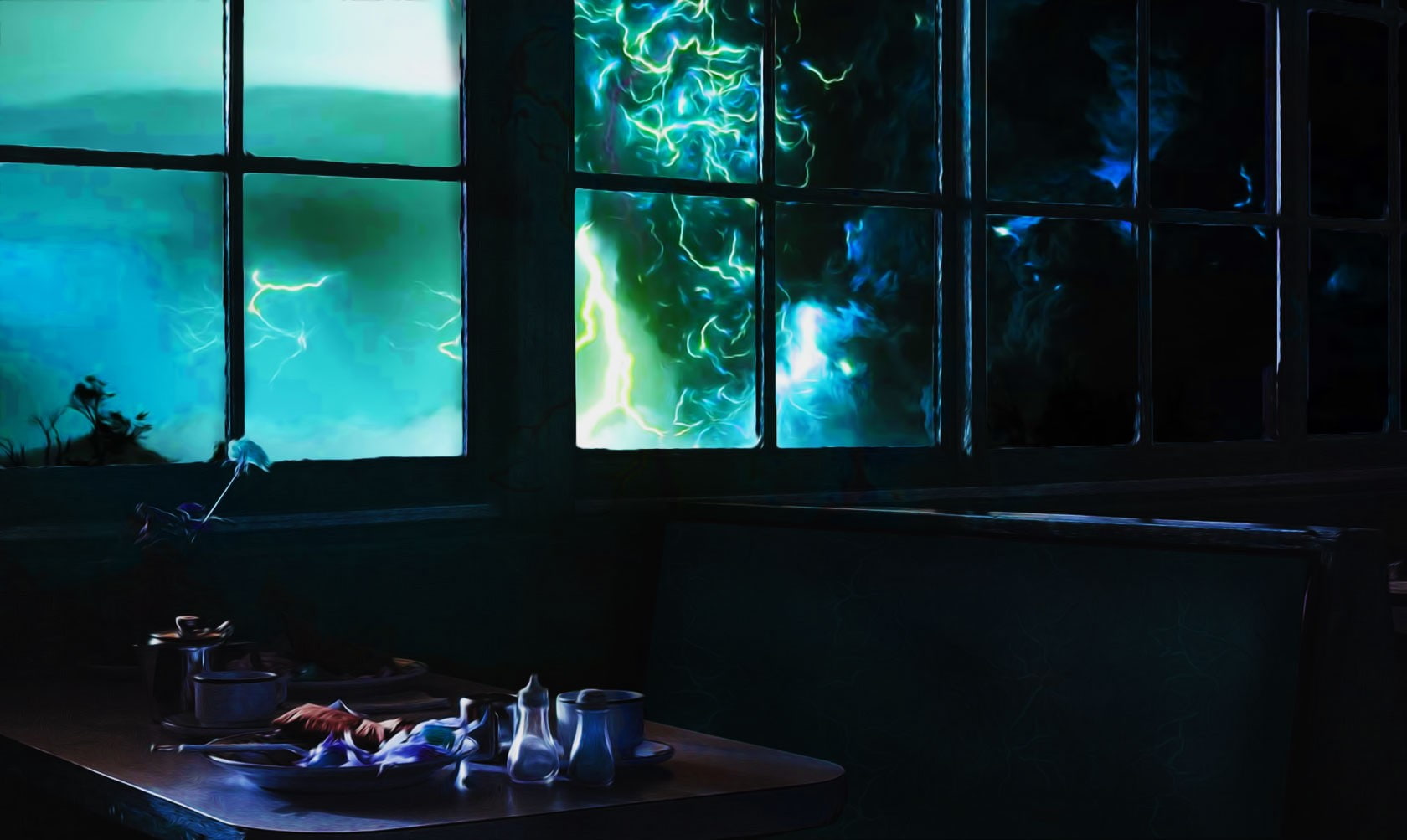human representation, nightlife, pub, night, arts culture and entertainment, transparent, glass - material, restaurant, technology, furniture, television set, HD Wallpaper