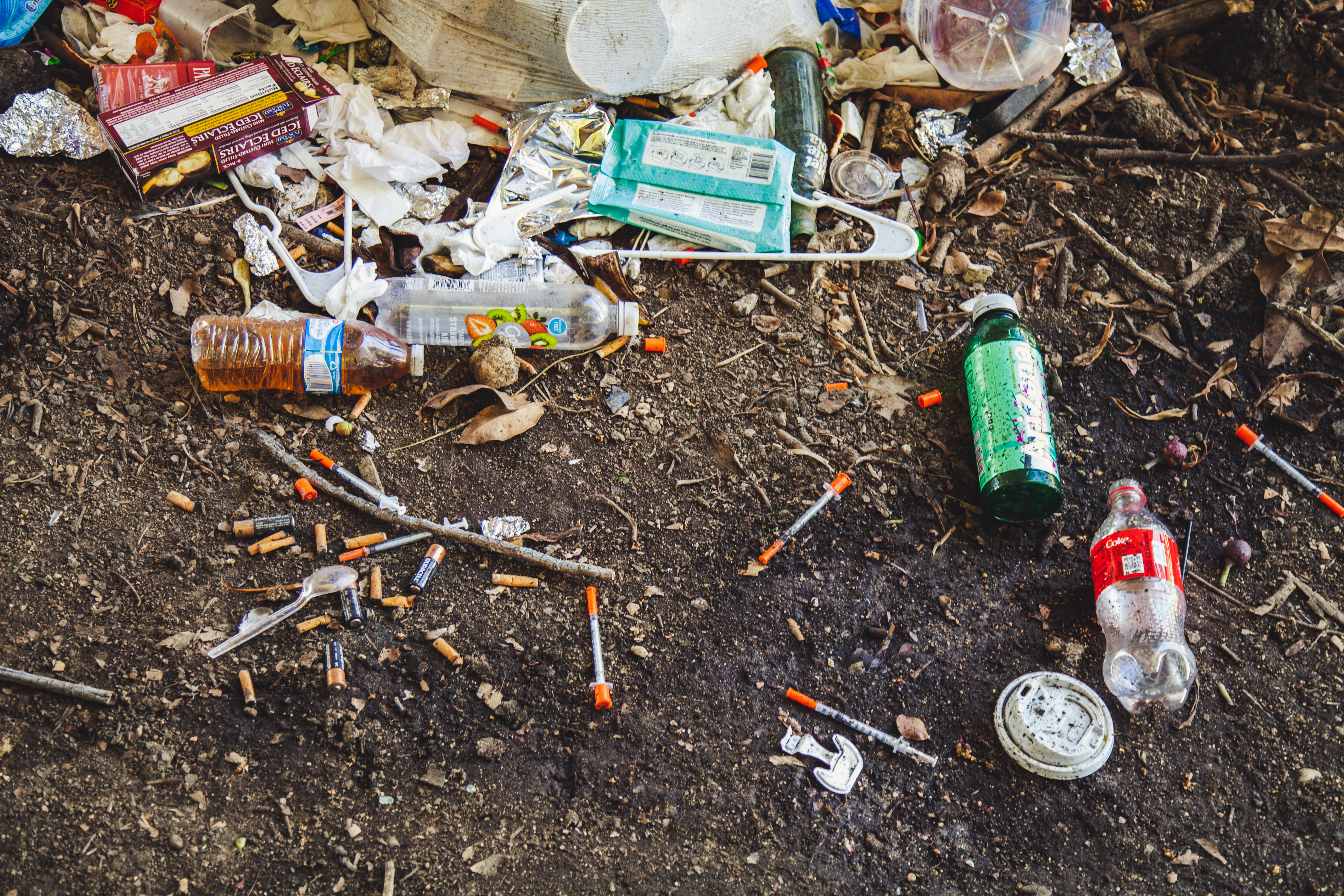 drugs, high angle view, outdoors, hydrant, streets, environmental damage, communication, dirt, fire hydrant, wheel, beverage, nature, homeless, pollution, HD Wallpaper