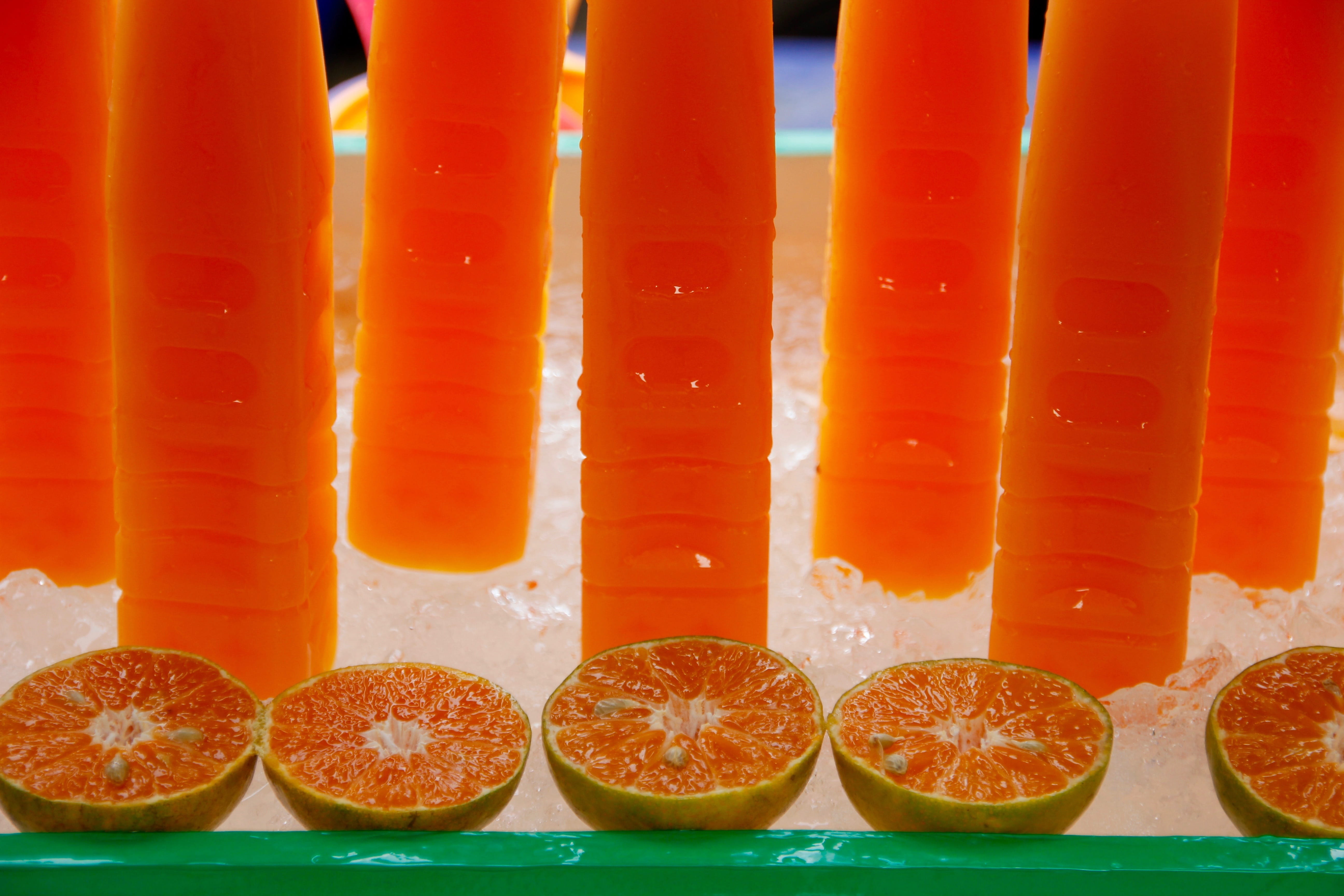 household equipment, drinking glass, cocktail, thirst quencher, food and drink, citrus fruit, wellbeing, freshness, orange - fruit, red, thirst, orange, HD Wallpaper