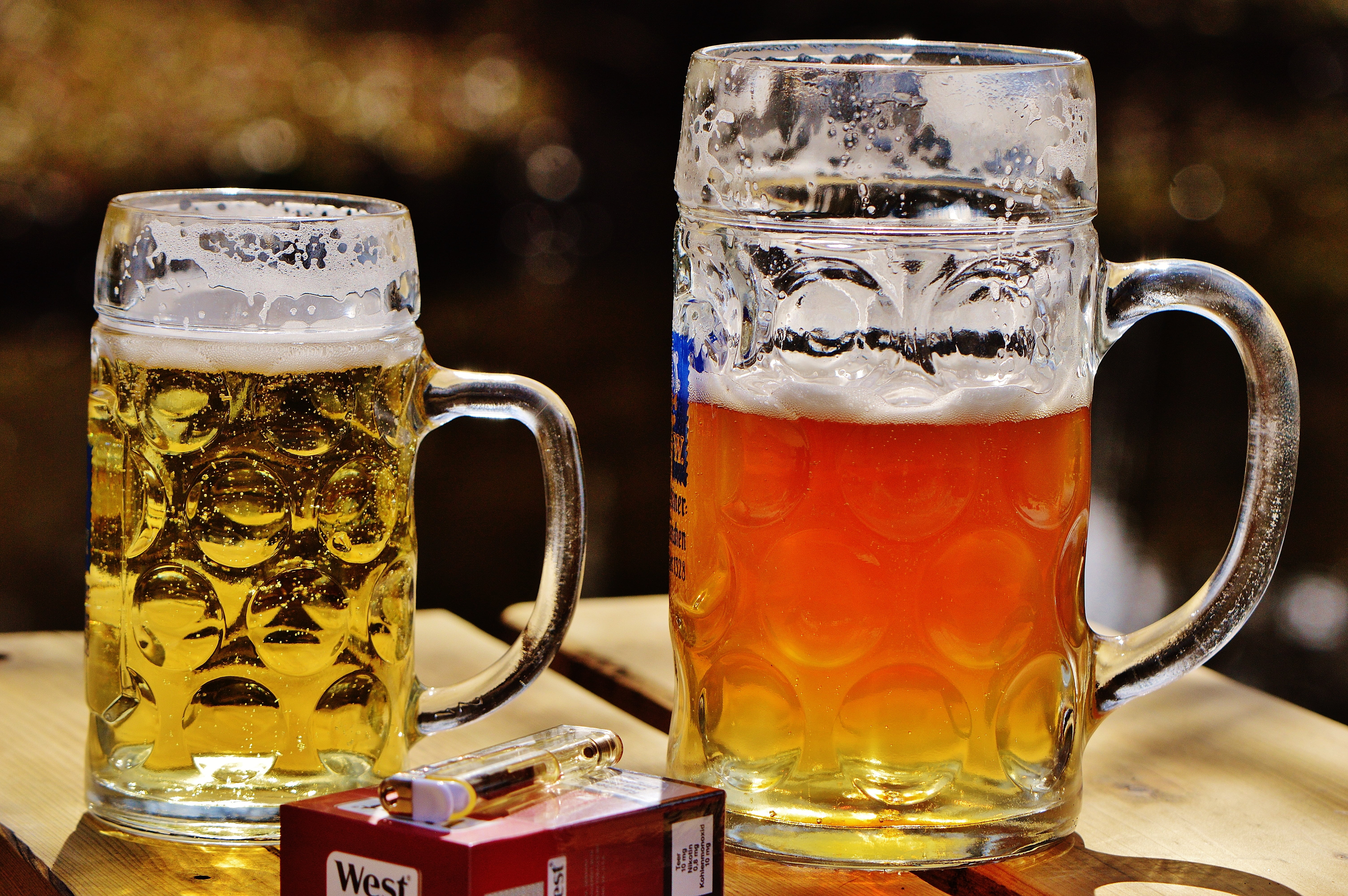 beer - alcohol, glass mug, beer mug, mug, freshness, still life, drink, lighter, lager, frothy drink, alcohol, pitcher - jug, no people, refreshment, beer, HD Wallpaper