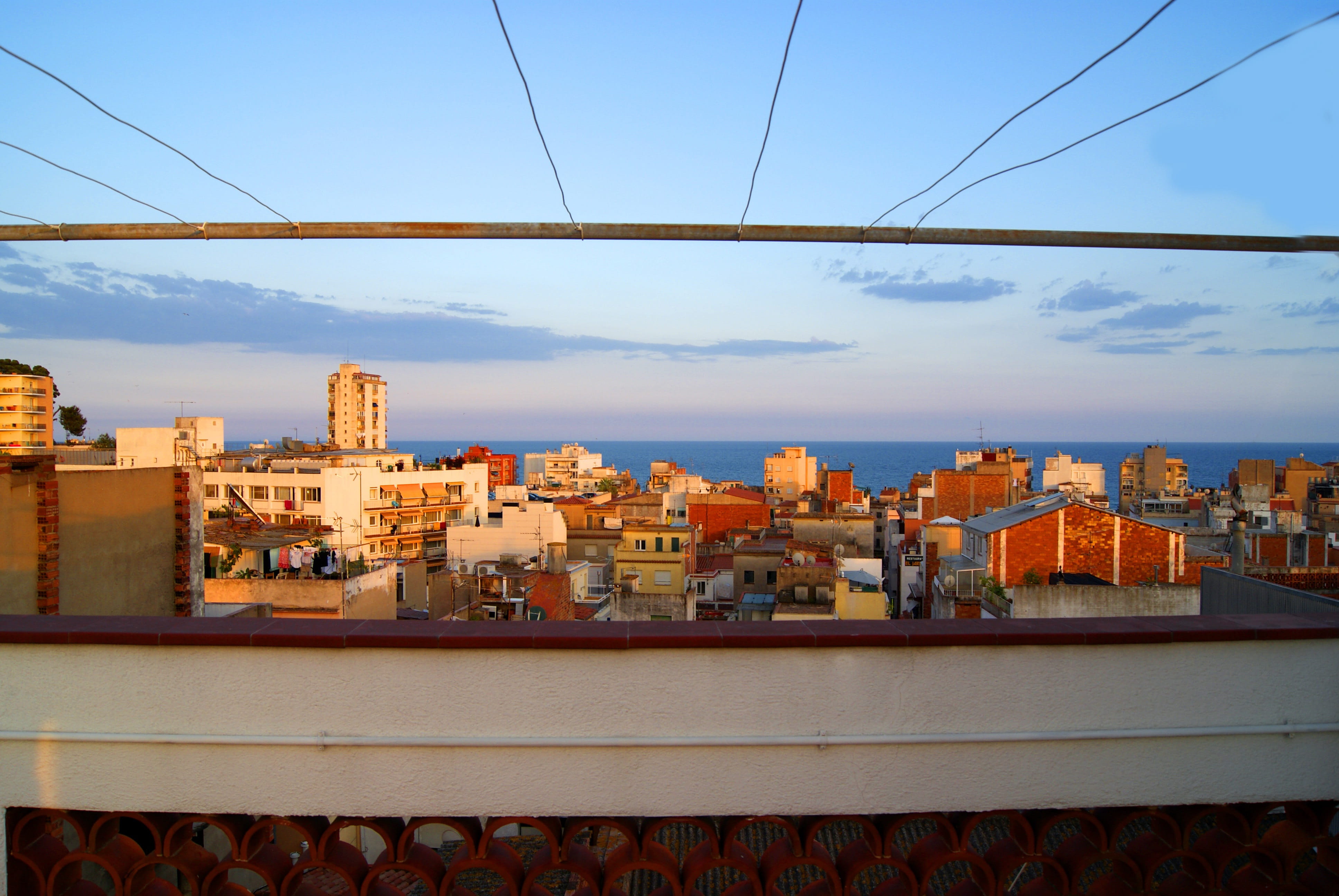 buildings, townscape, building, city, connection, cityscape, lloret de mar, horizon, nature, roof, outdoors, residential district, no people, sky, built structure, HD Wallpaper
