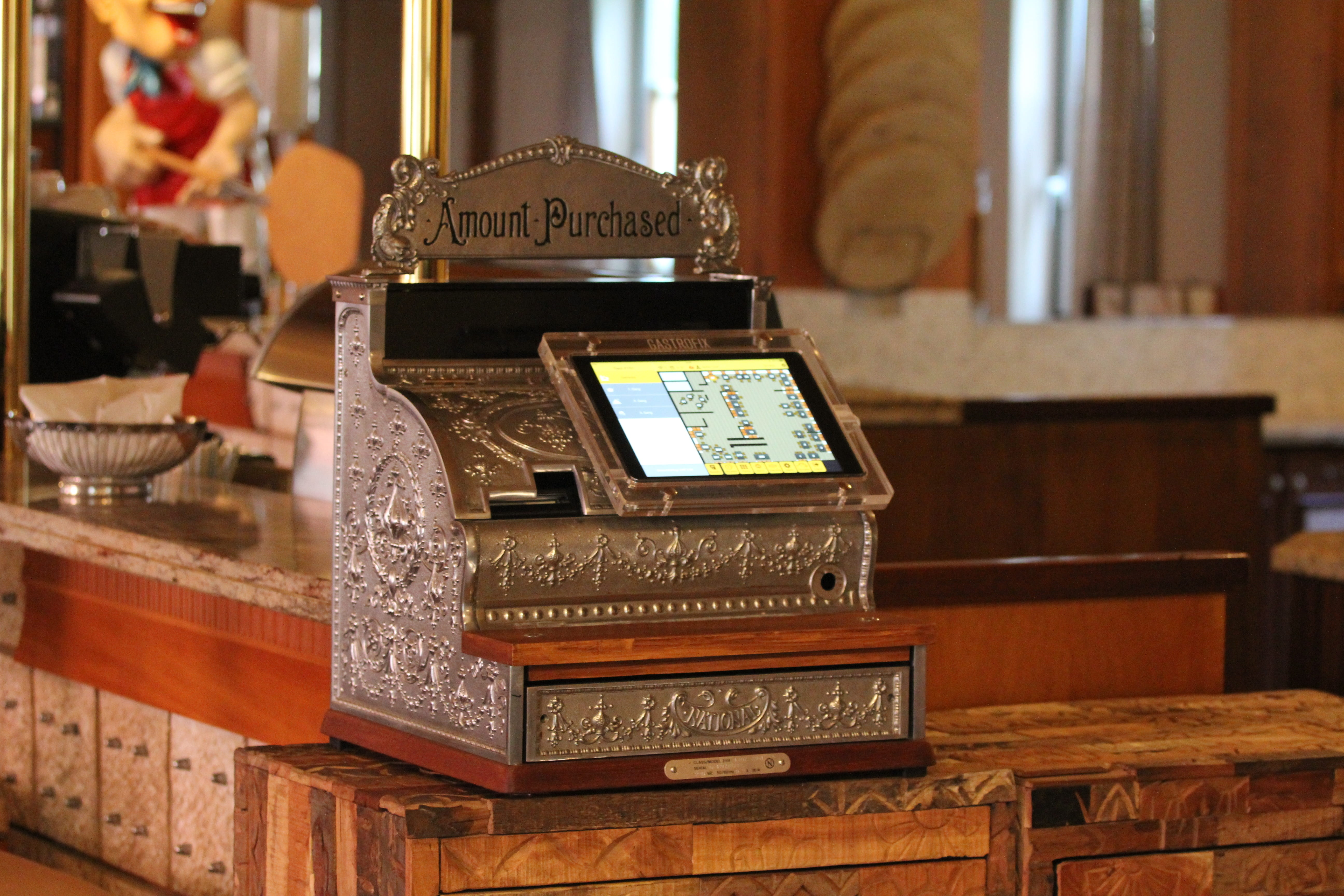 gastrofix, ipad pos, 5K, communication, non-western script, menu, store, no people, restaurant, cash machines, technology, antique, service, gastronomy, HD Wallpaper