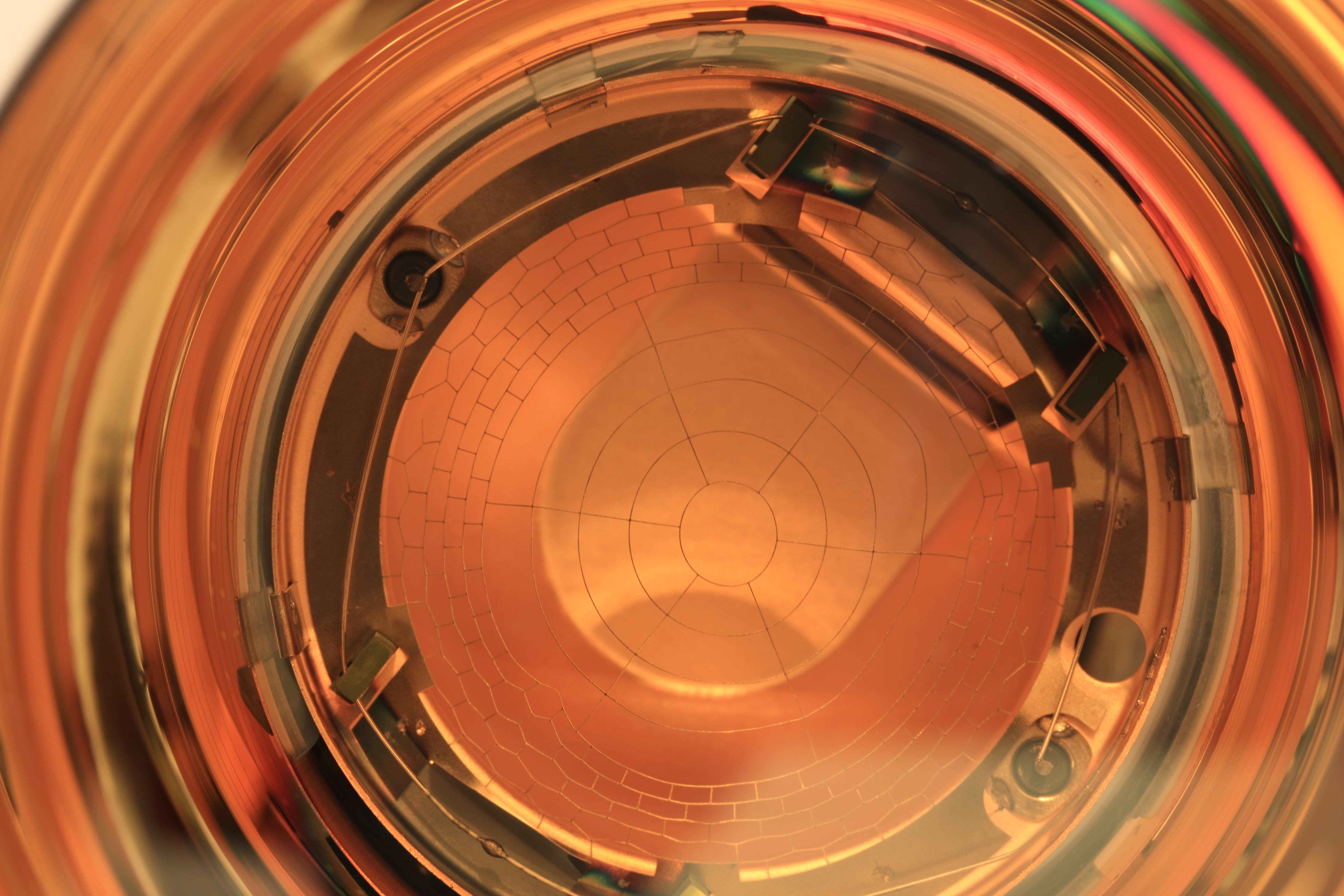 geometric shape, tube, photo, circle, photomultiplier, reflection, indoors, rca, measuring, no people, full frame, shape, camera - photographic equipment, HD Wallpaper