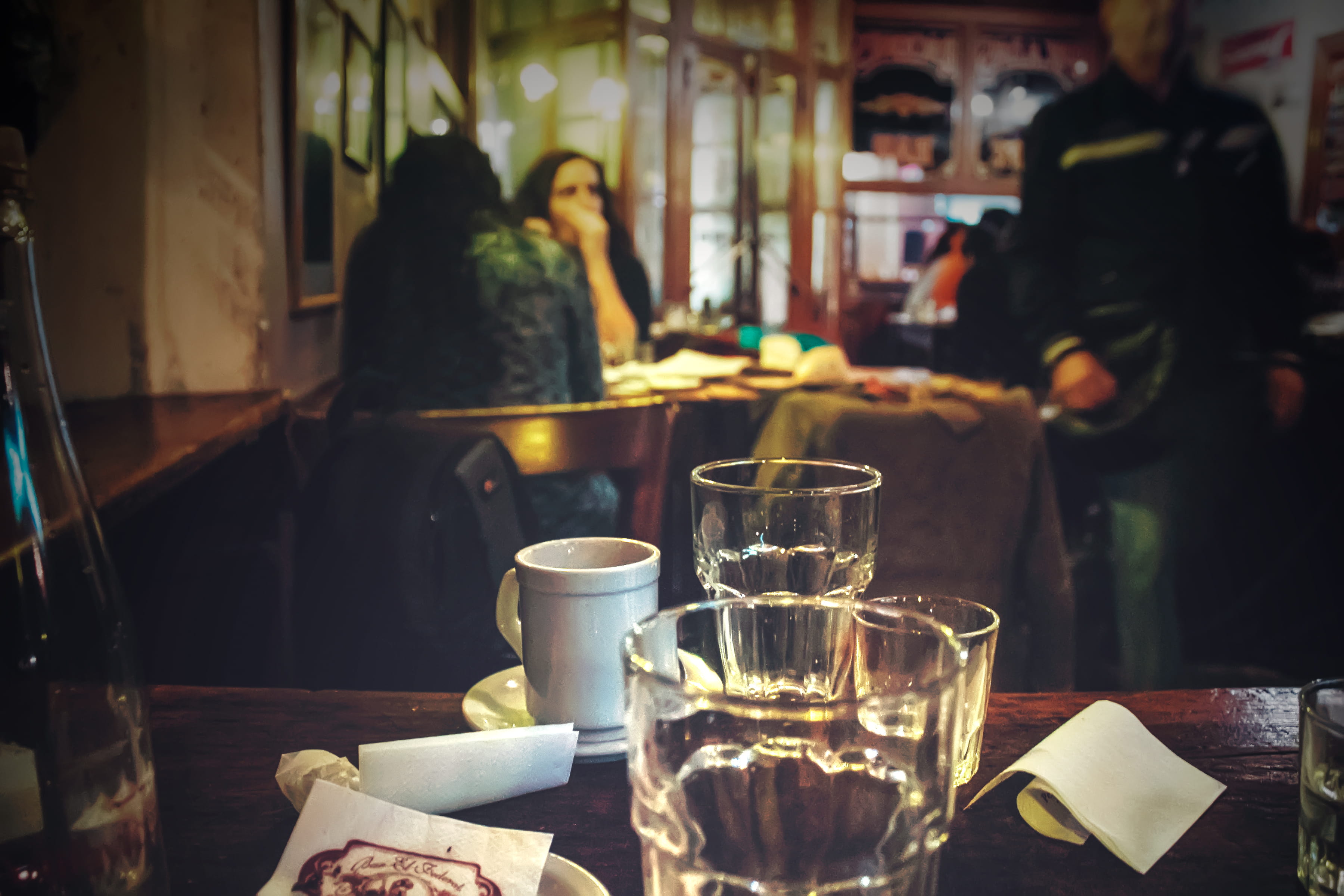 restaurant, relax, refreshment, freshness, focus on foreground, food and drink, cafe, drinking glass, transparent, argentina, household equipment, incidental people, HD Wallpaper