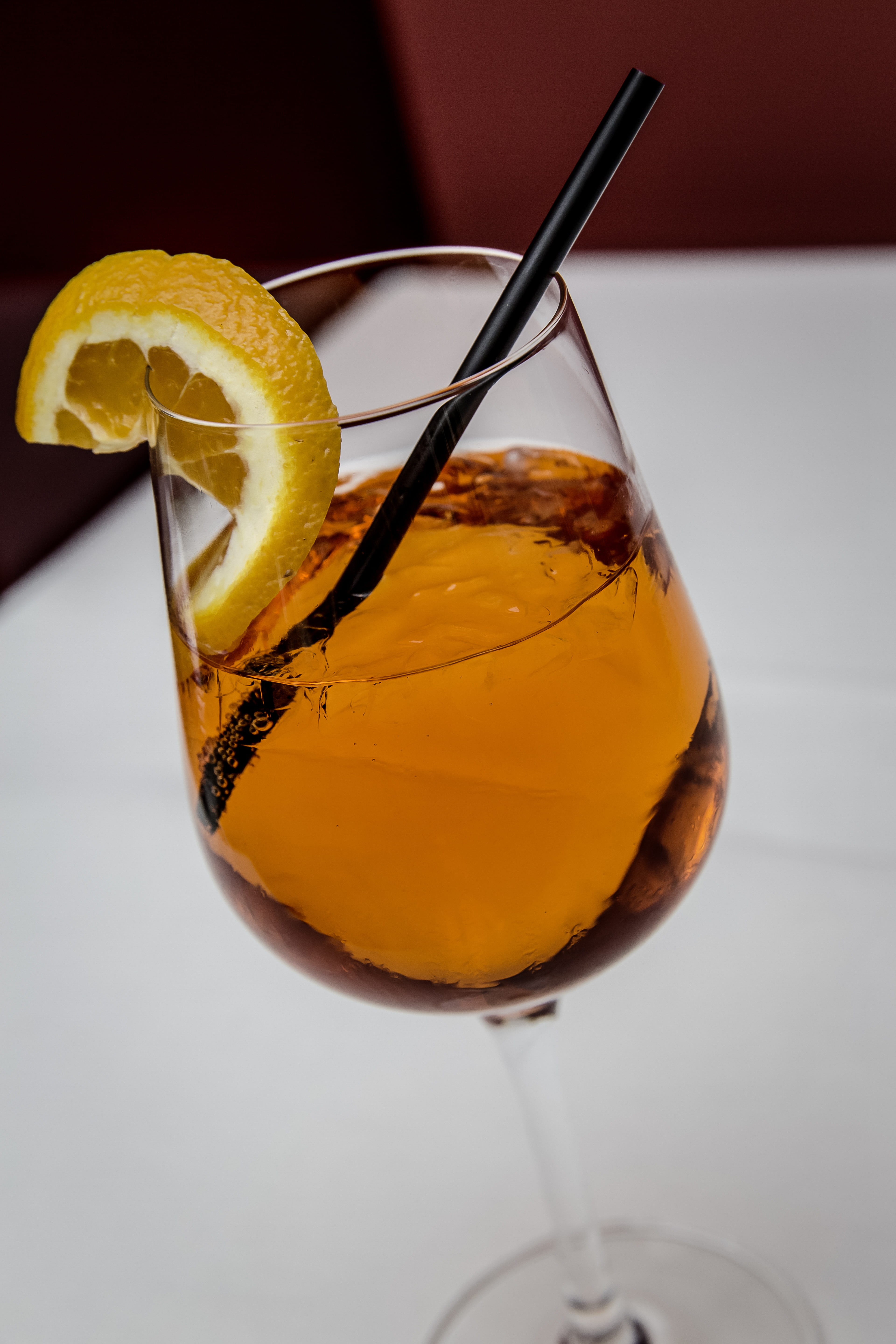 glass, benefit from, sundowner, healthy eating, liquid, spritz, aperitif, citrus fruit, freshness, aperol spritz, indoors, 5K, drink, ice cubes, close-up, Phone HD Wallpaper