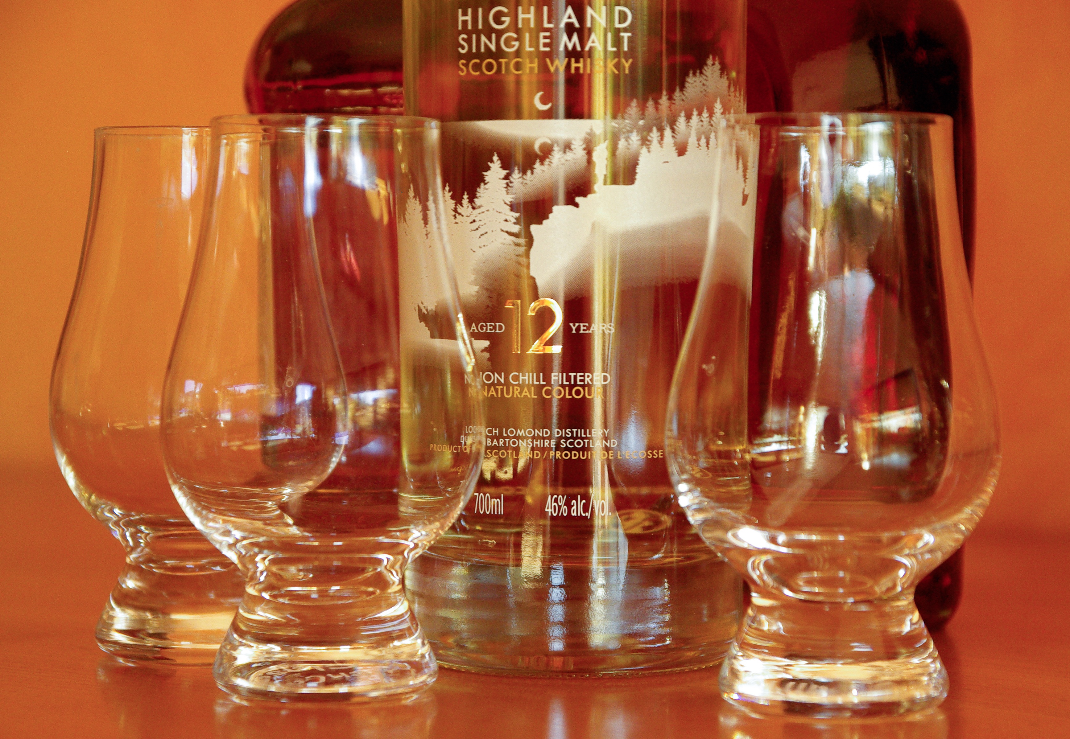 still life, glass - material, drinking, vulnerability, fragility, scotland, whisky, household equipment, malt, near, no people, transparent, reflection, HD Wallpaper
